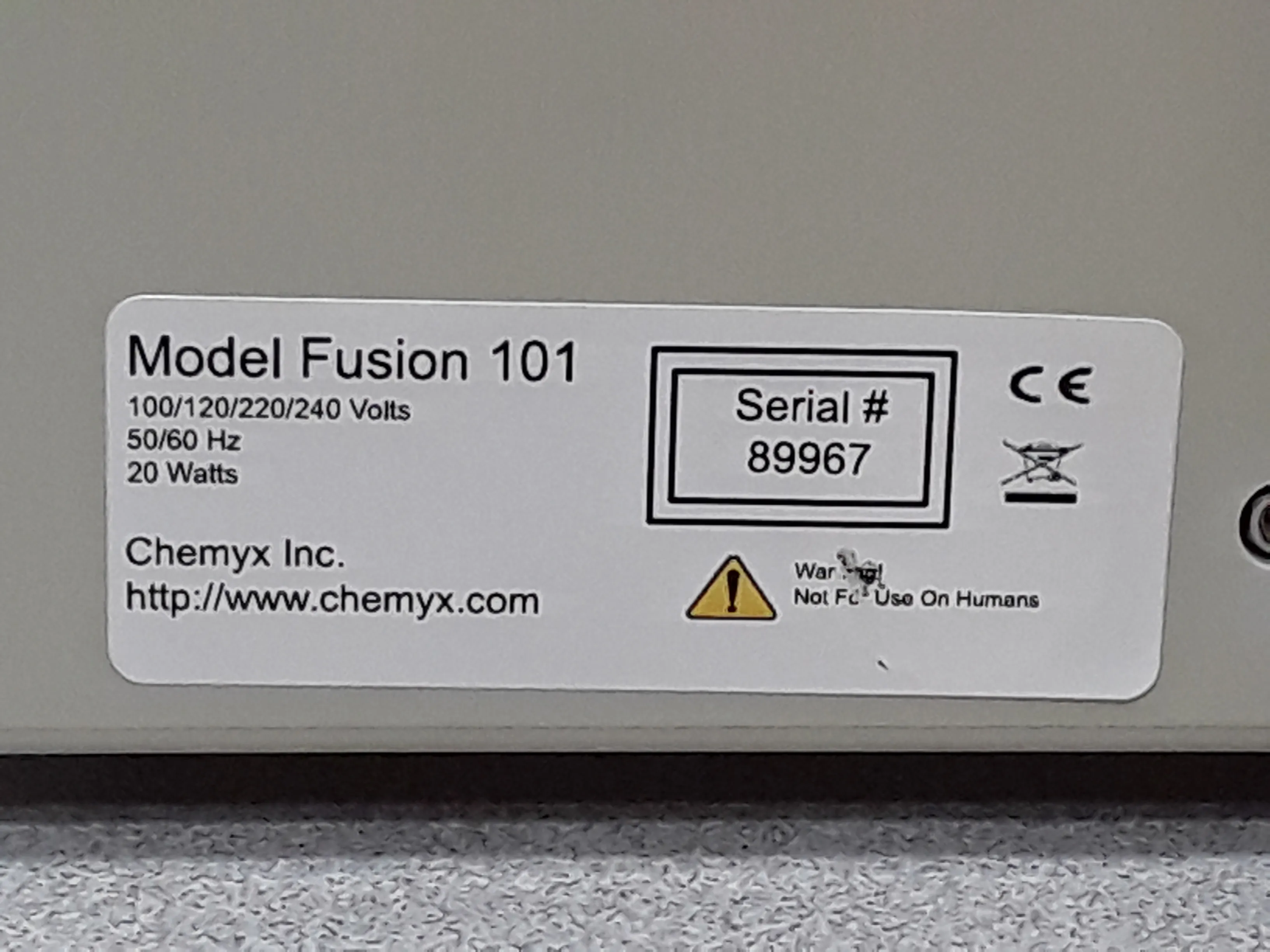 Chemyx & Rheodyne Fusion 101 Syringe Pump & MXT Valve 715-000 with Mounting Bracket