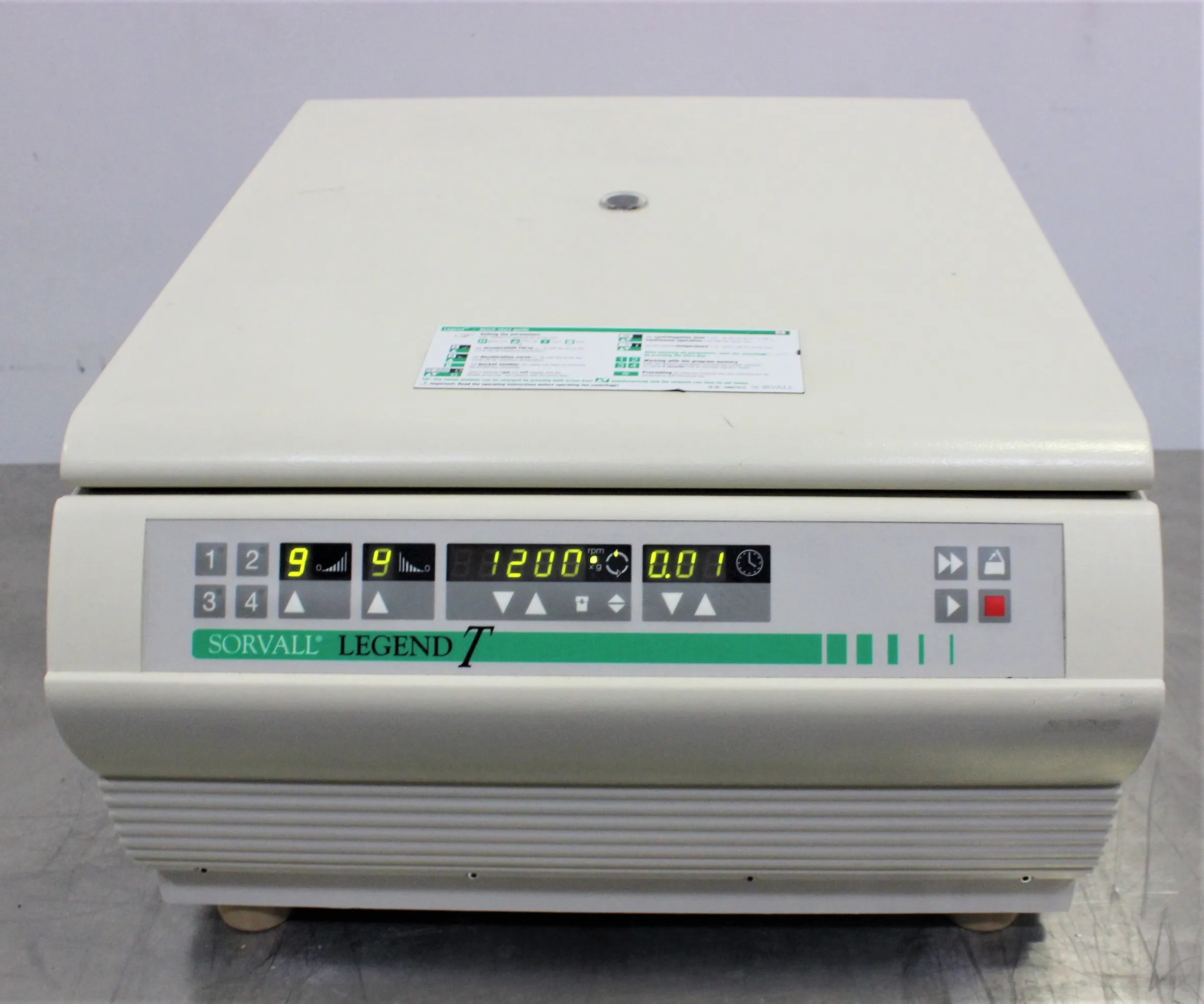 Sorvall Legend T Benchtop Centrifuge