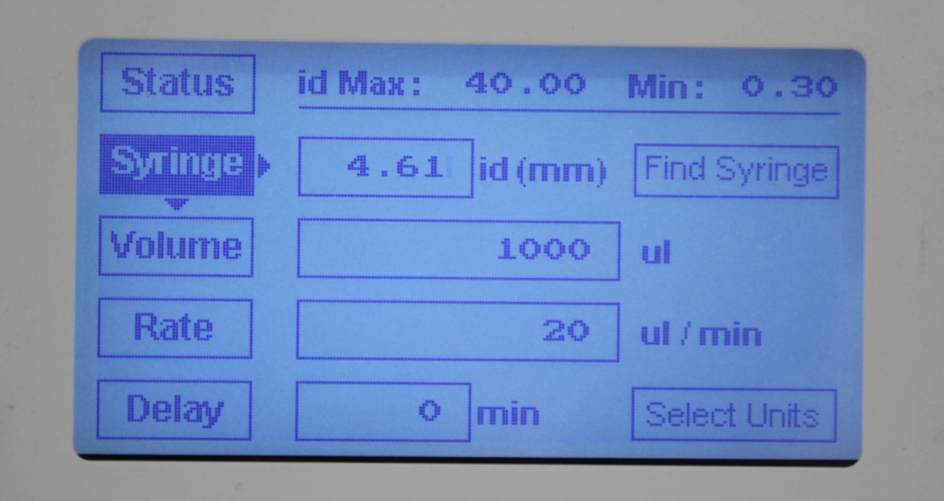 Chemyx F100TUC Syringe Pump with RS232 and USB Connectivity