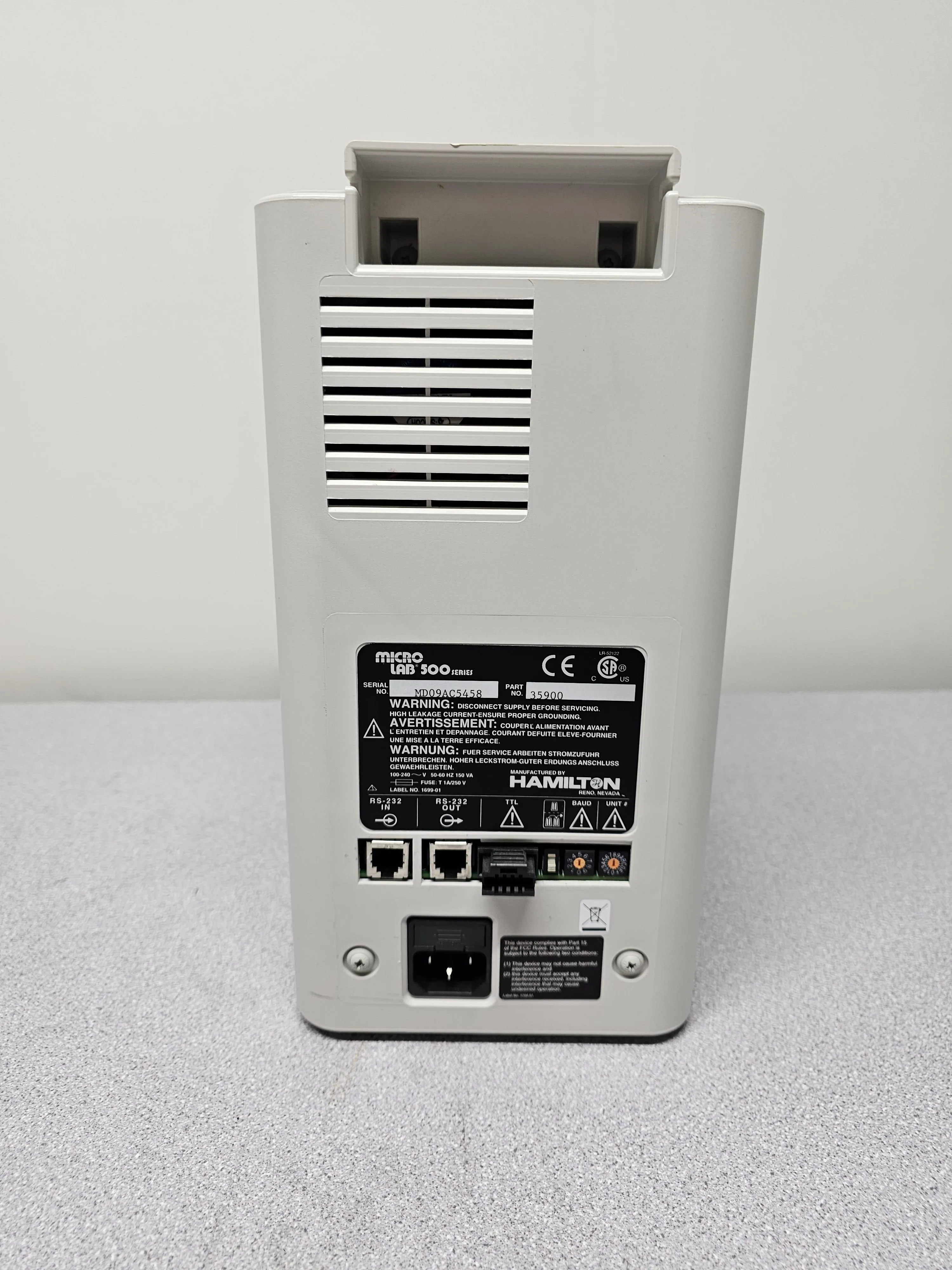 GE Healthcare Micro Lab 501 Circulation Pump