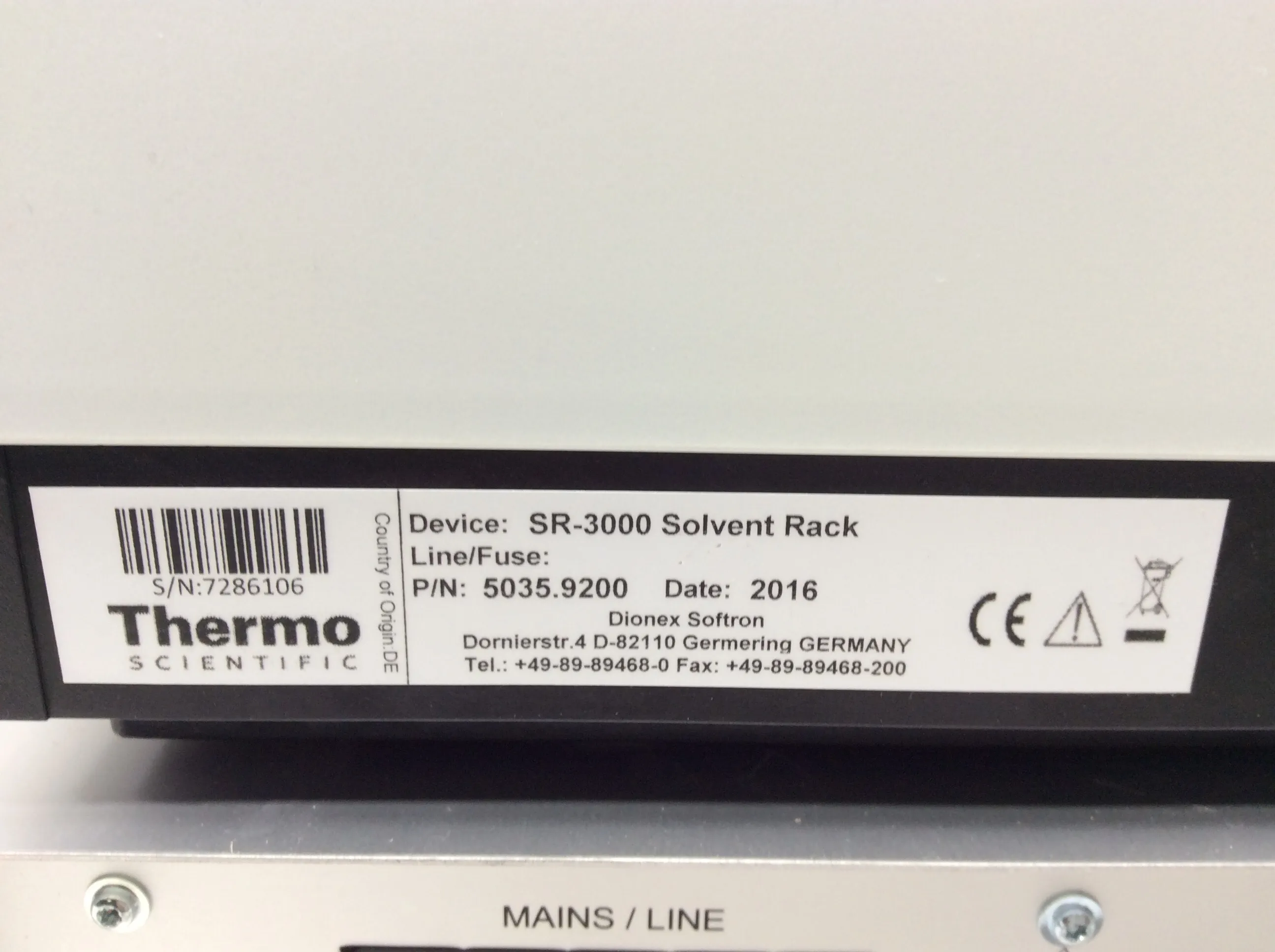 Thermo Scientific Dionex UltiMate 3000 RS Pump UHPLC Focused 5040.0047