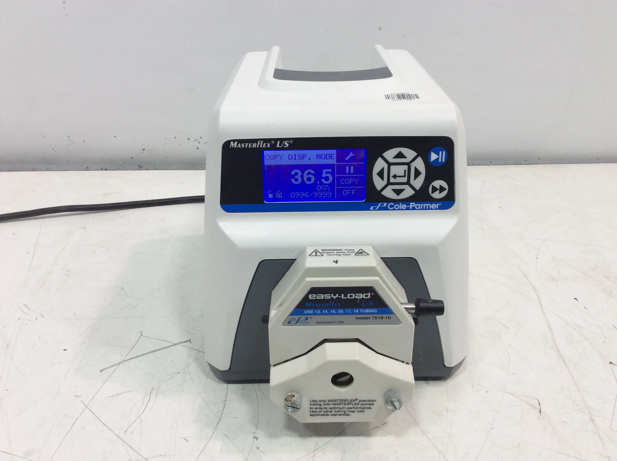 Cole-Parmer Masterflex L/s 7523-80 Digital Peristaltic Pump