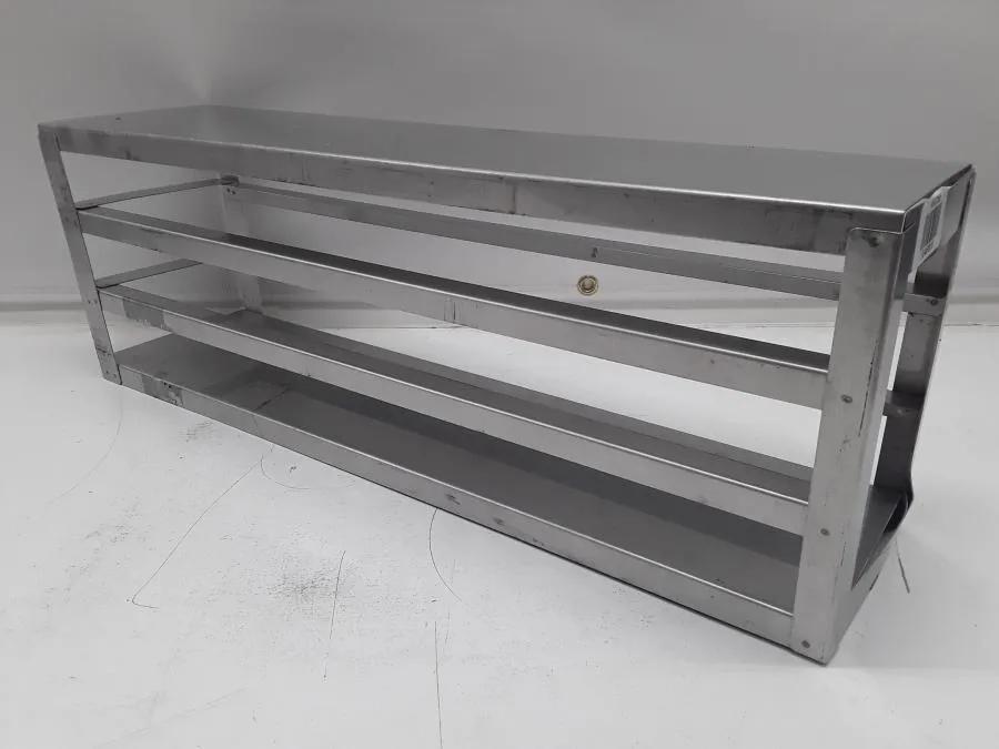 Stainless Steel Laboratory Freezer Rack Lab ~22 x ~7 x 5.5