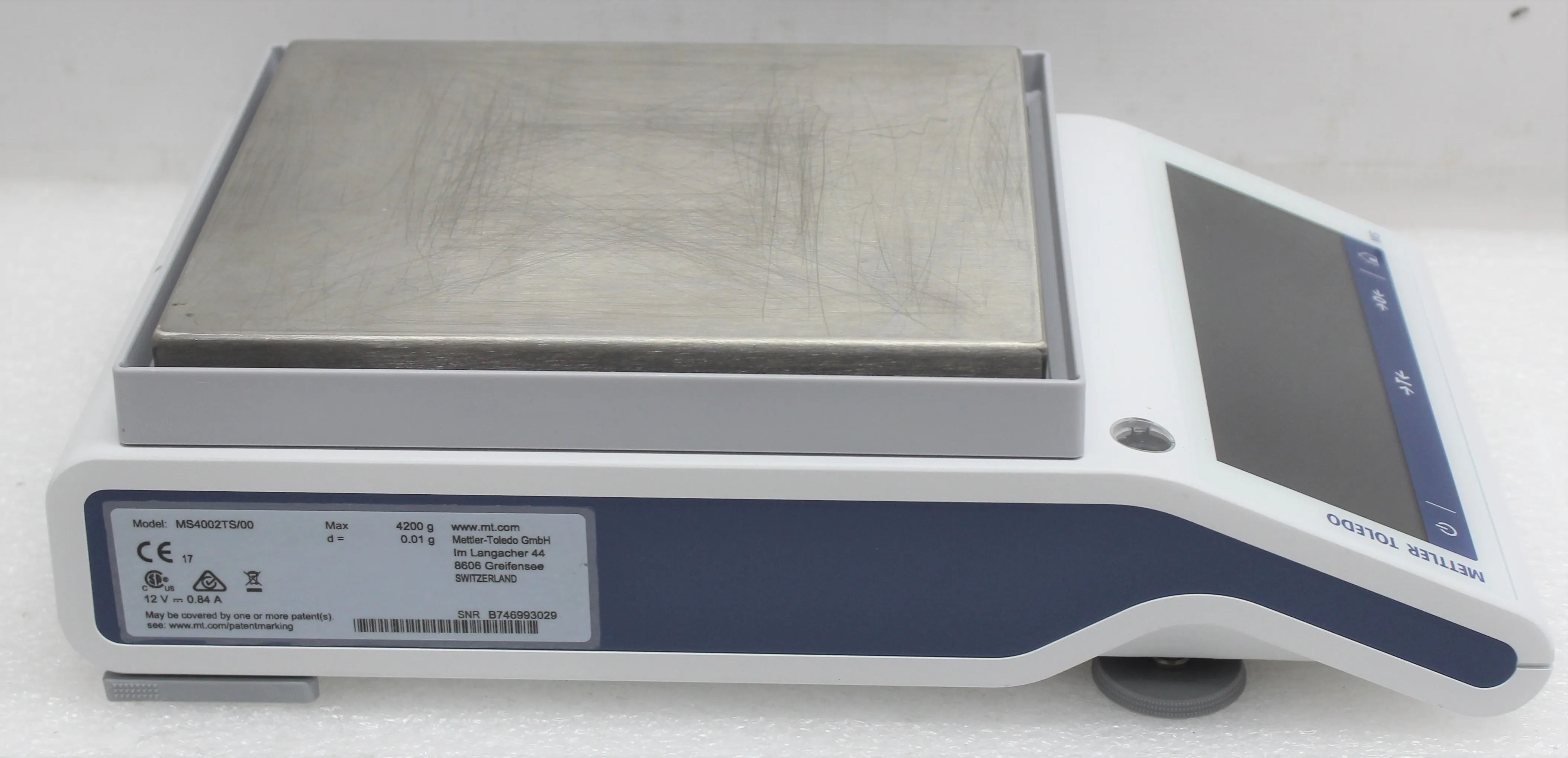 Mettler-Toledo MS4002TS/00 Analytical Balance 4200g Capacity