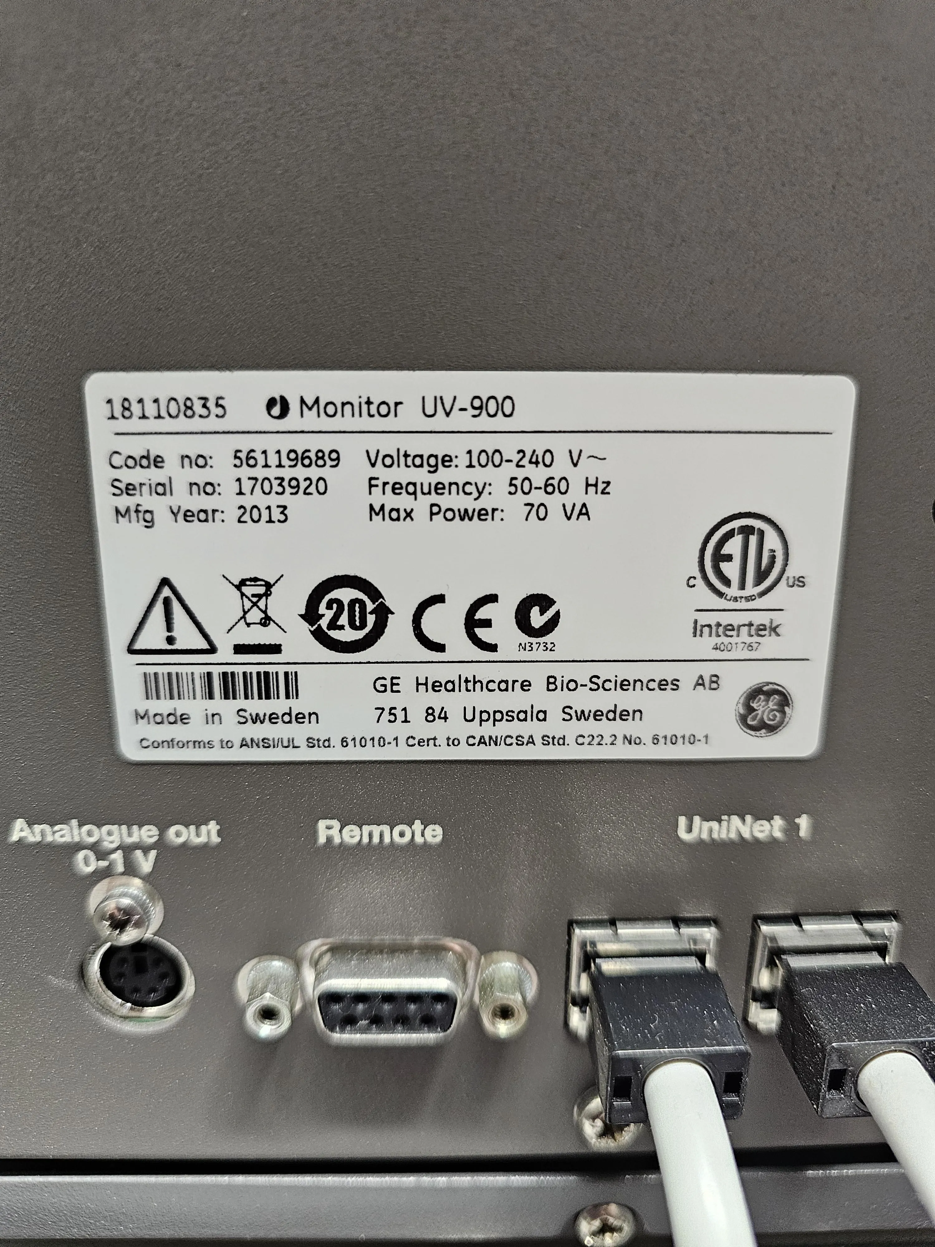 GE AKTAexplorer 100 Air FPLC System