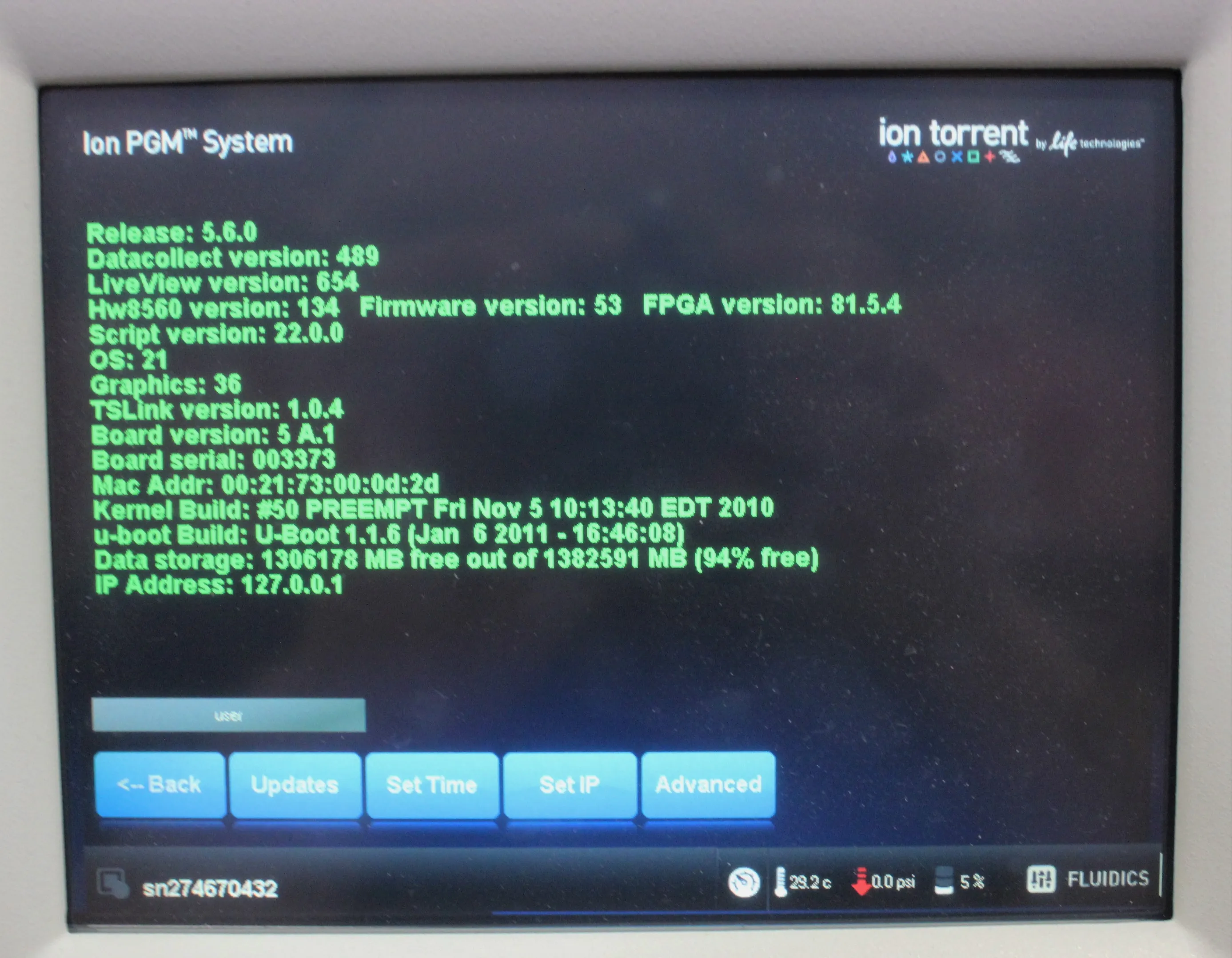 Ion Torrent 7467 DNA Sequencer Semiconductor Sequencing Technology