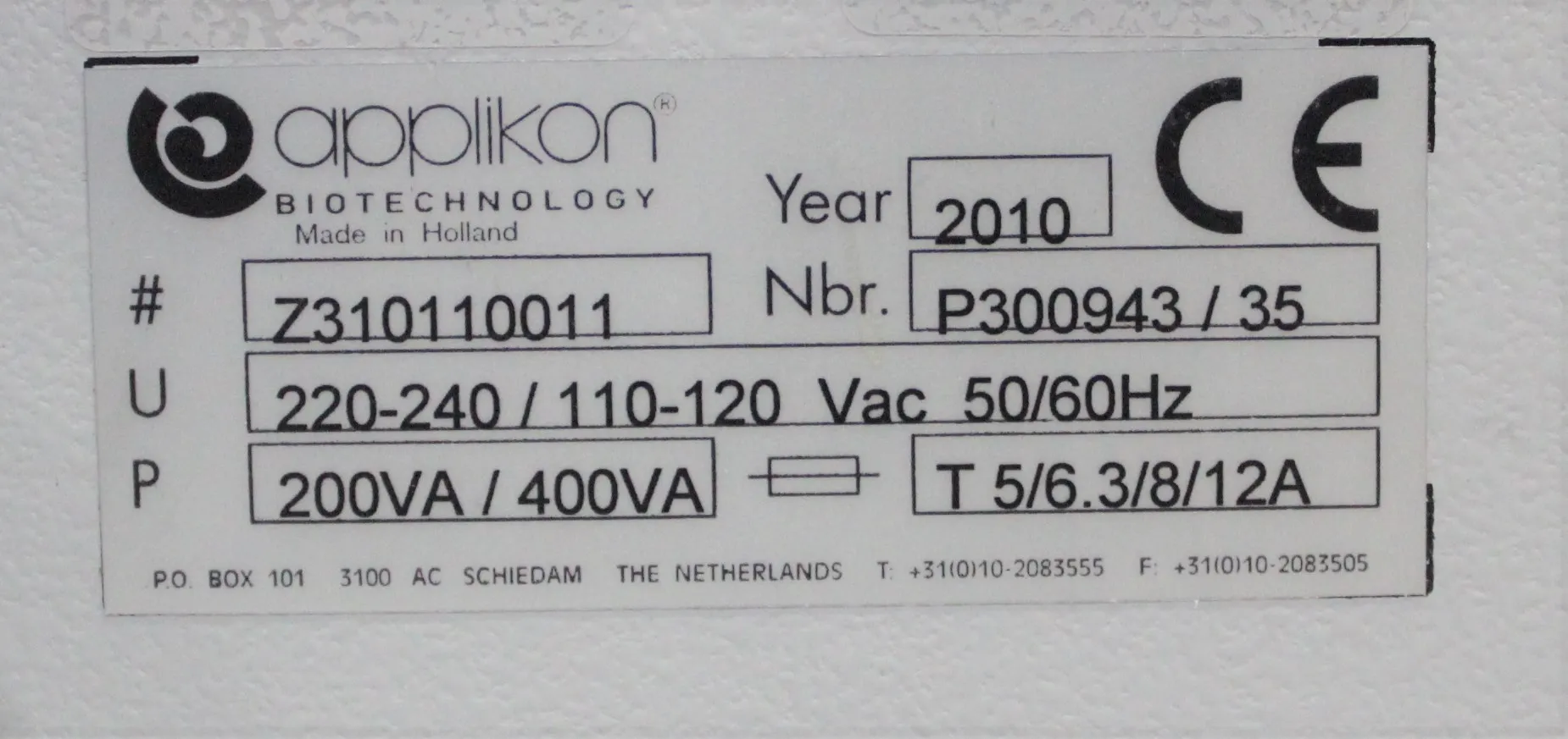 Applikon Biotechnology ez-Control Bioreactor System pH Temperature Controllers