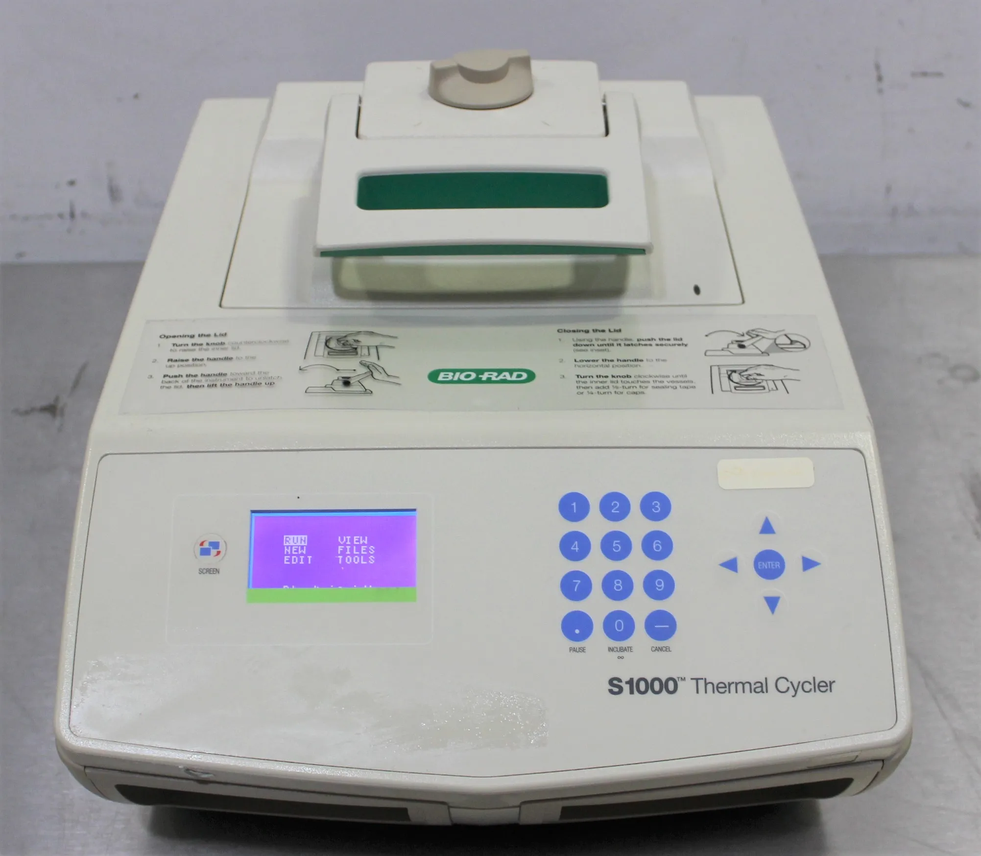 Bio Rad S1000 Thermal Cycler PCR Machine Needs Repairs SC005544