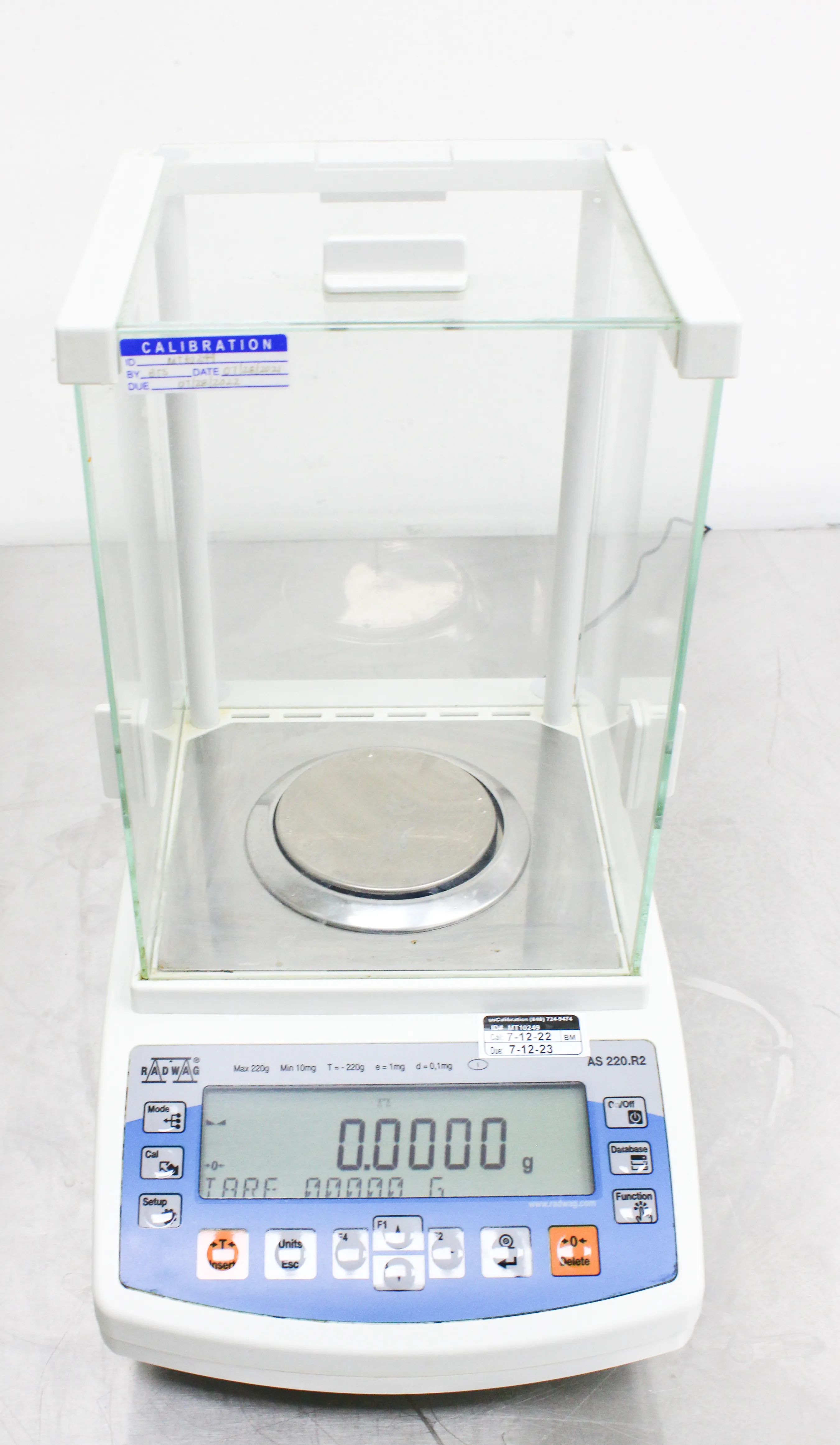 Radwag AS 220.R2 Analytical Balance