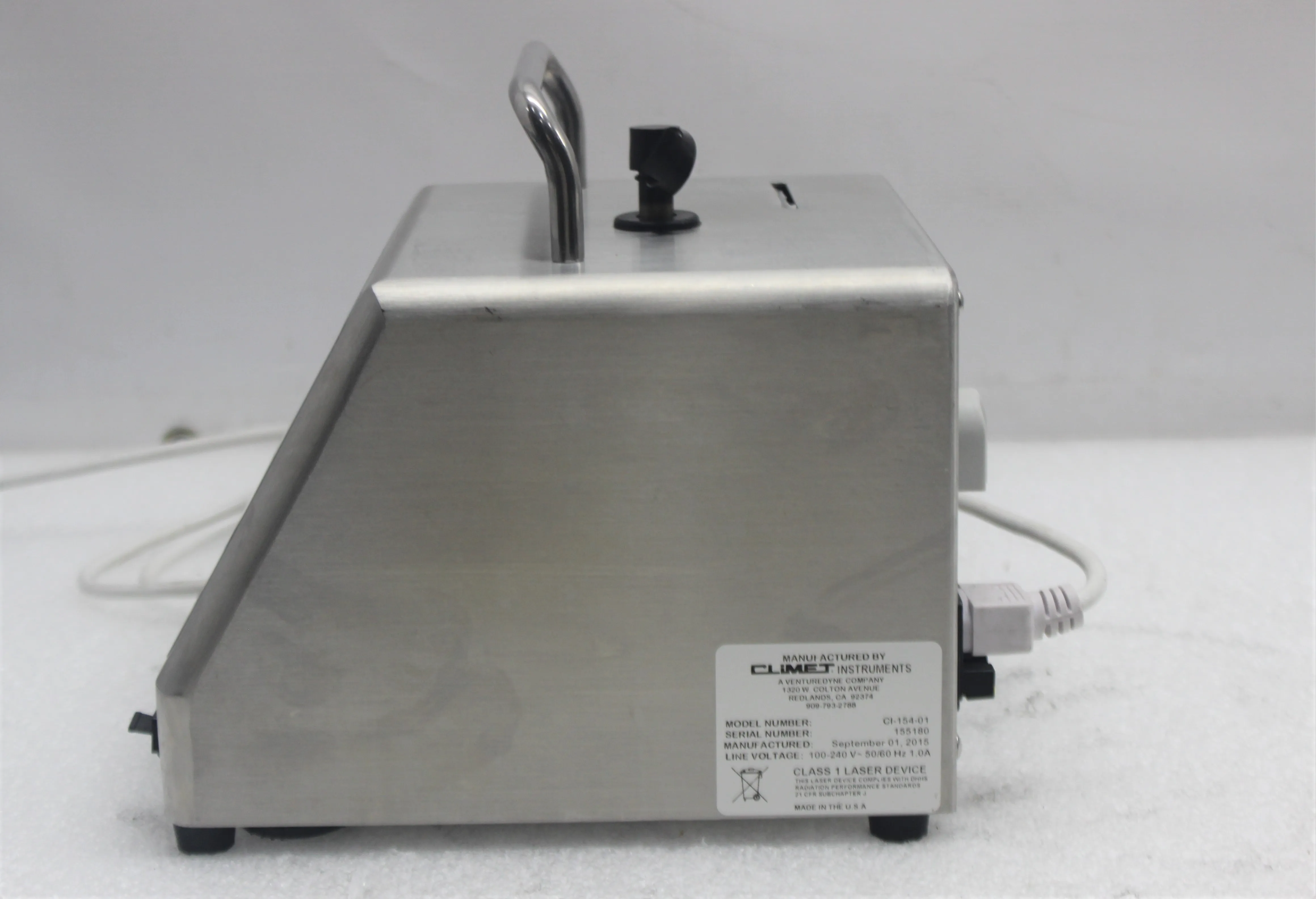 Climet Instruments CI-154-01 Particle Size Analyzer 1CFM