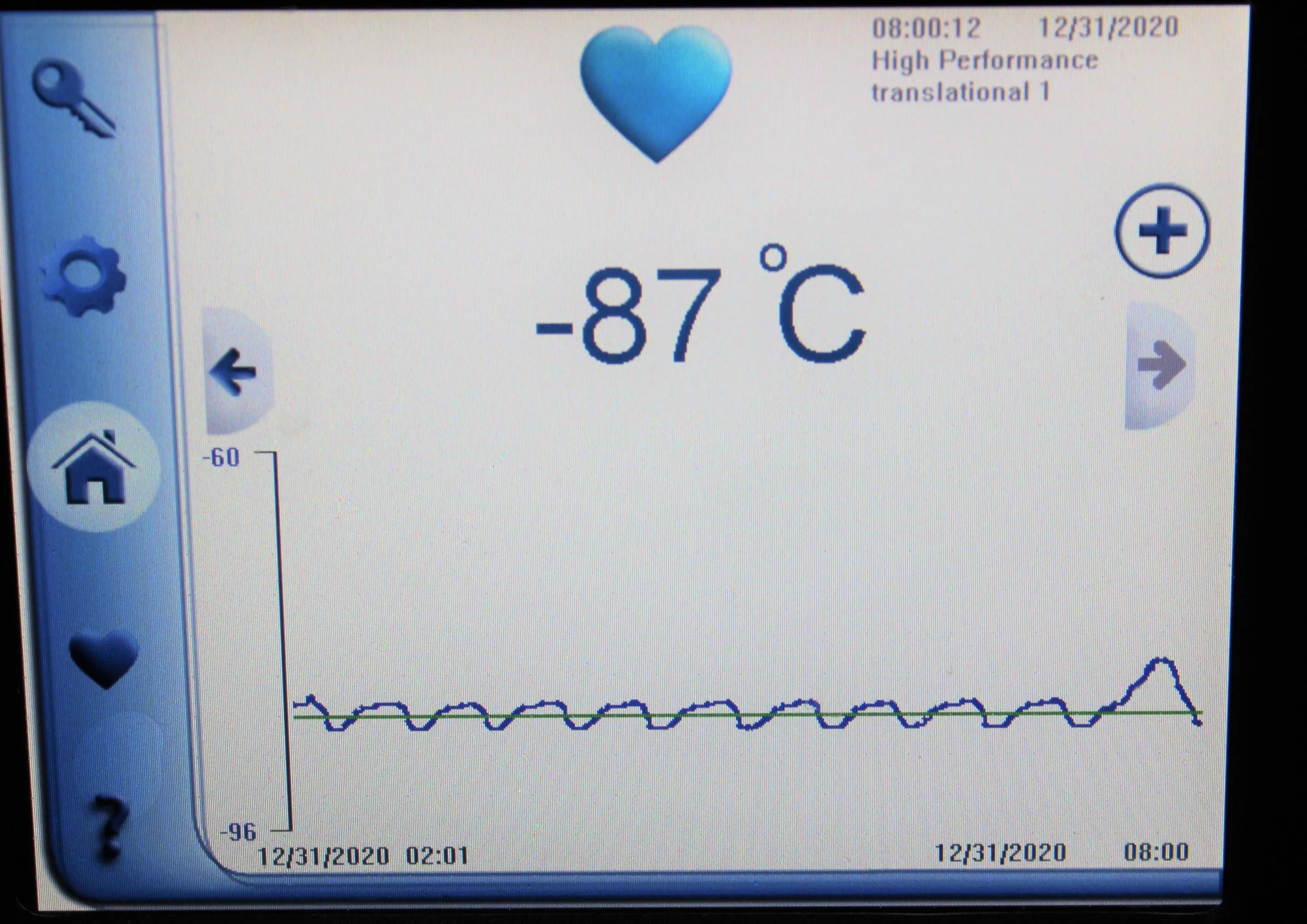 Thermo Scientific Revco UxF60086A Ultra-Low Freezer