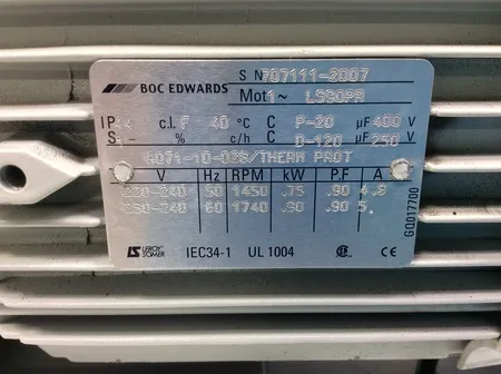 Edwards E2M30 Rotary Vane Vacuum Pump | Used Lab Equipment