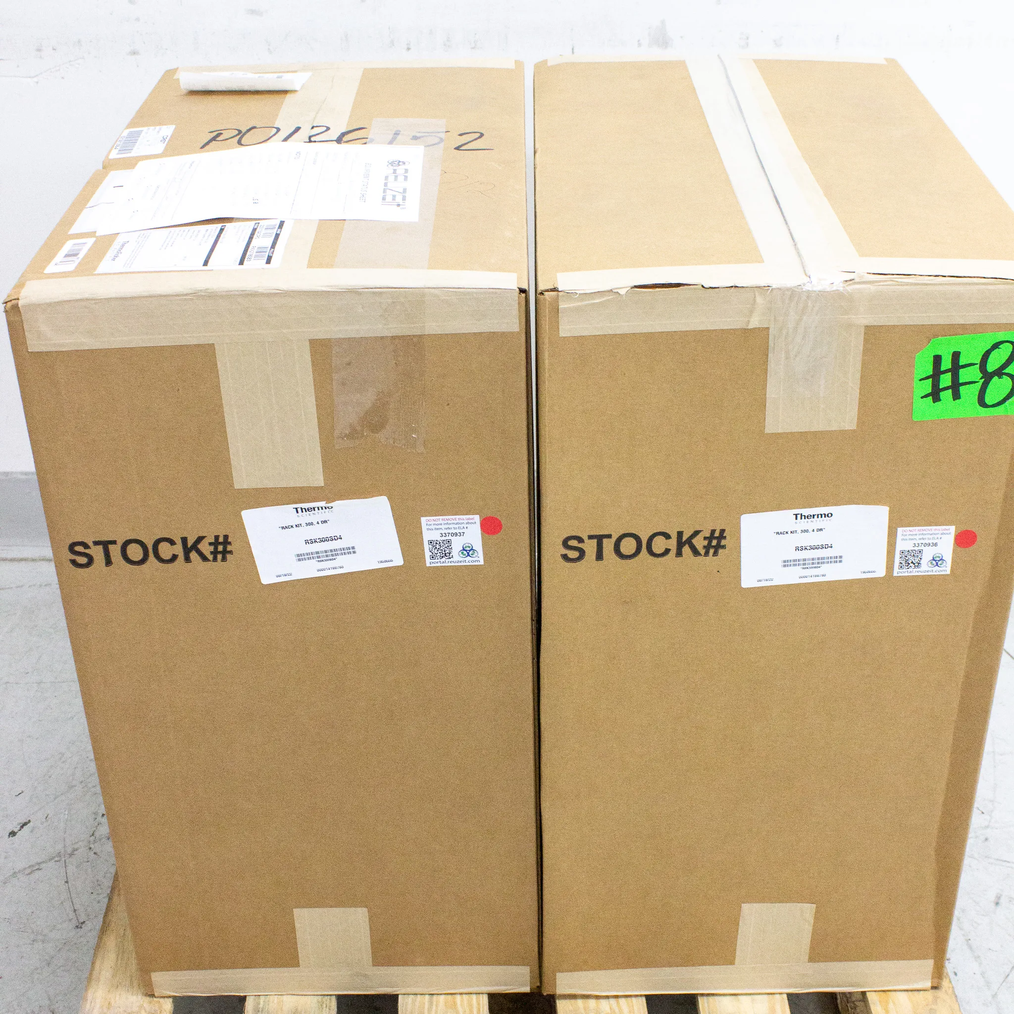 Shelf Kit w/Racks and Boxes for Thermo Ultra Low Temperature Freezers RSK300SD4 (New)