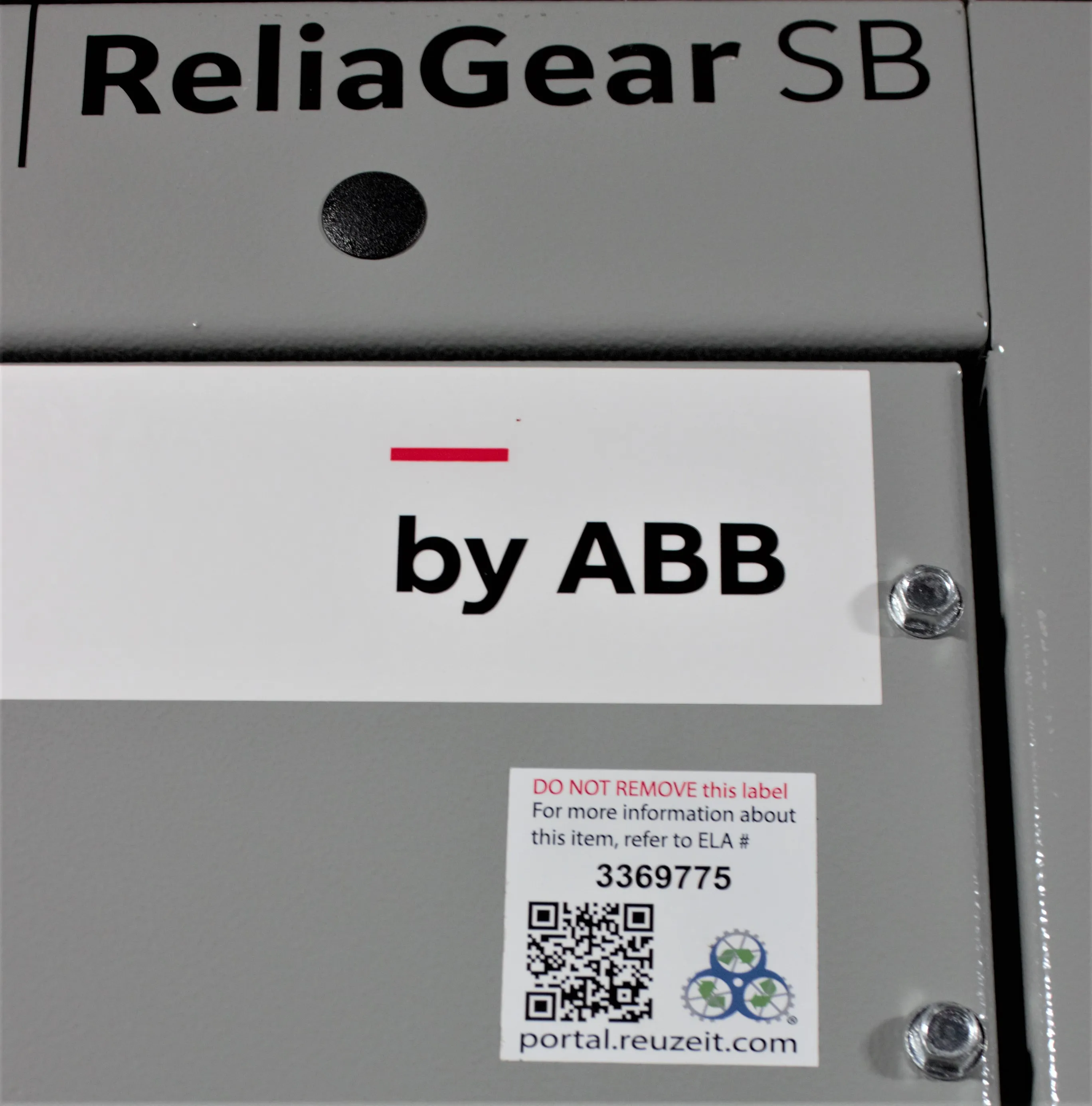 ABB ReliaGear neXT 600V Power Panel with TMAX XT Circuit Breakers - Class 4 - As-Is Used