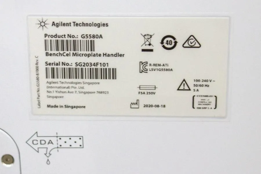 Agilent Bravo BenchCel Workstation on Custom Table w/ Castors