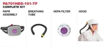 Honeywell North Primair PA700 Series Powered Air Purifying Respirator (PAPR) kit