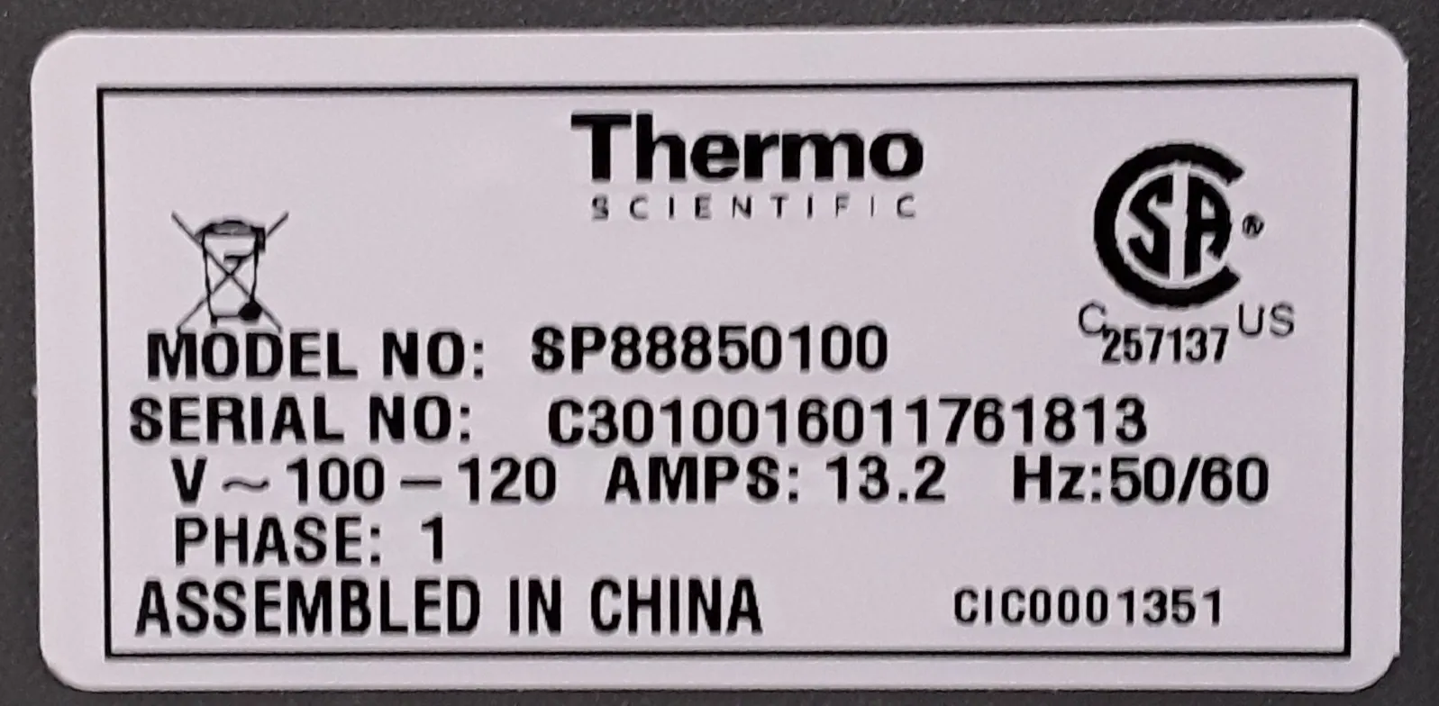 Thermo Fisher Cimarec+ SP888501000 Stirring Hot Plate