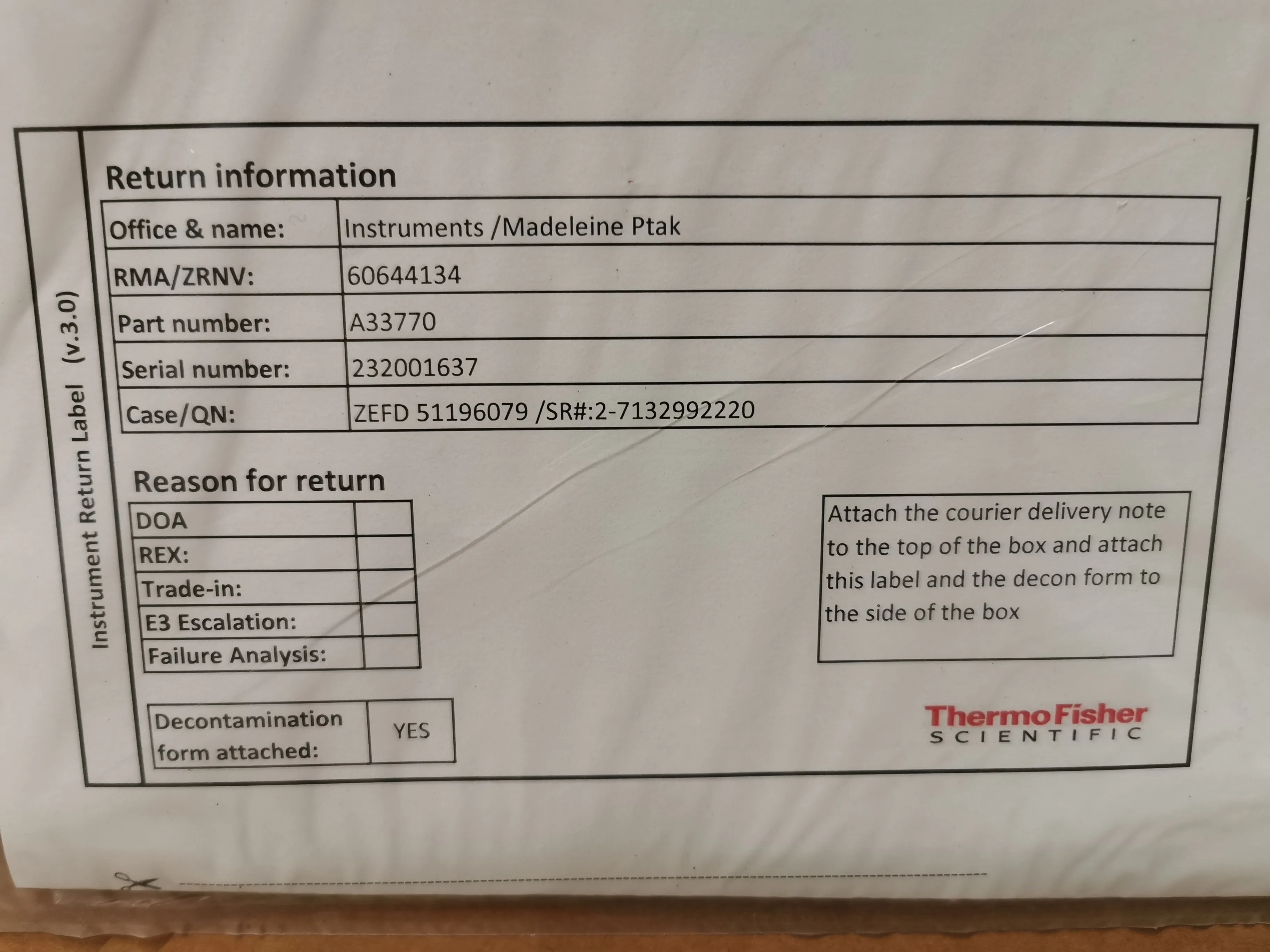 Applied Biosystems SeqStudio PCR Thermal Cycler 232001637