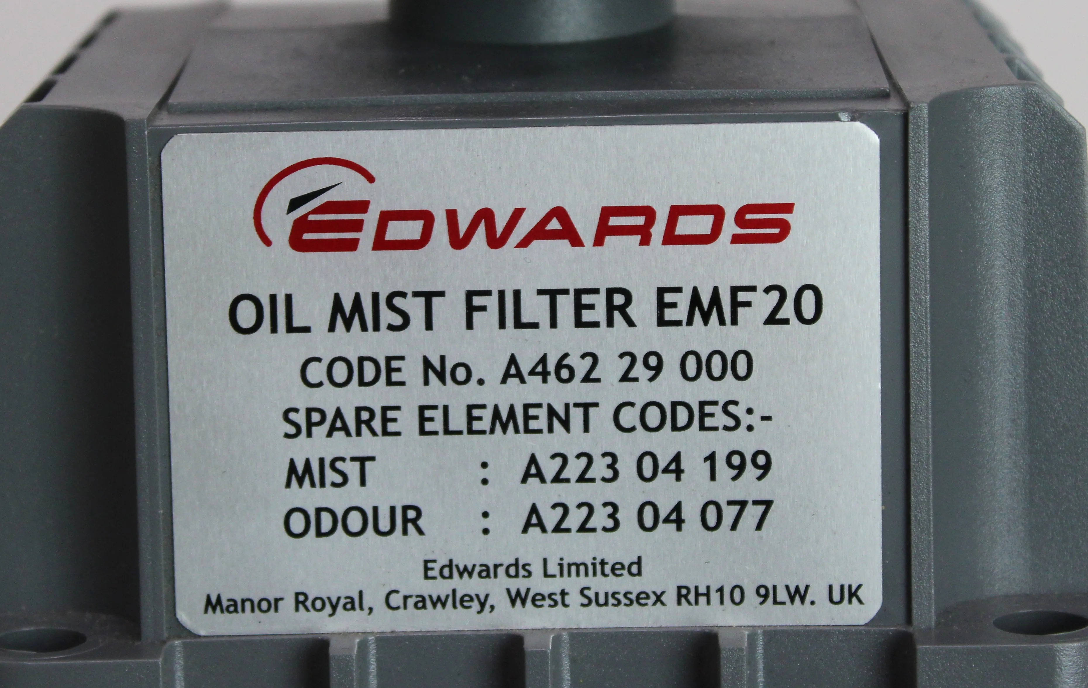 Edwards E2M30 Rotary Vane Vacuum Pump A37415903