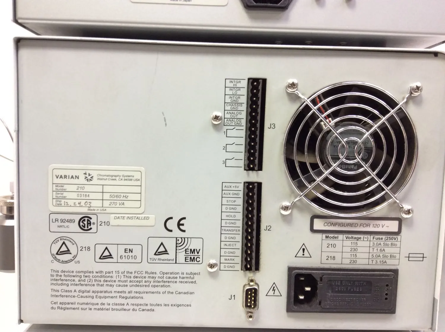 Varian 320-MS TQ Mass Spectrometer System