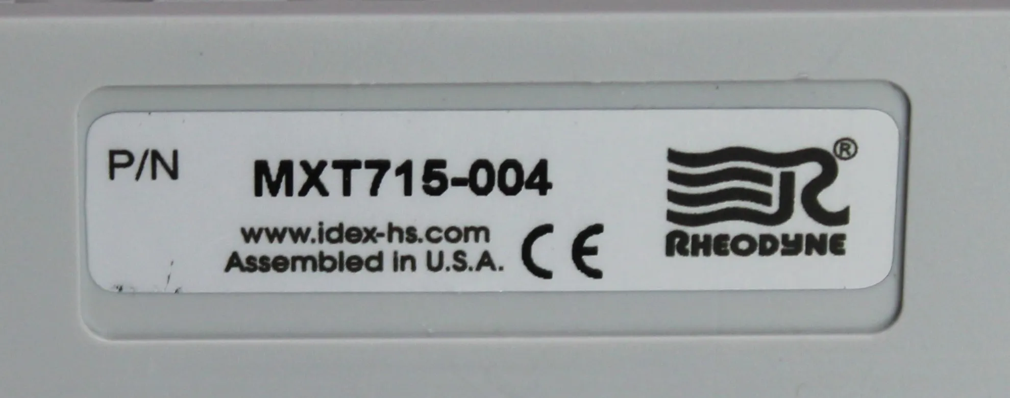 Rheodyne MXT715-004 MX Series II Switching Valve