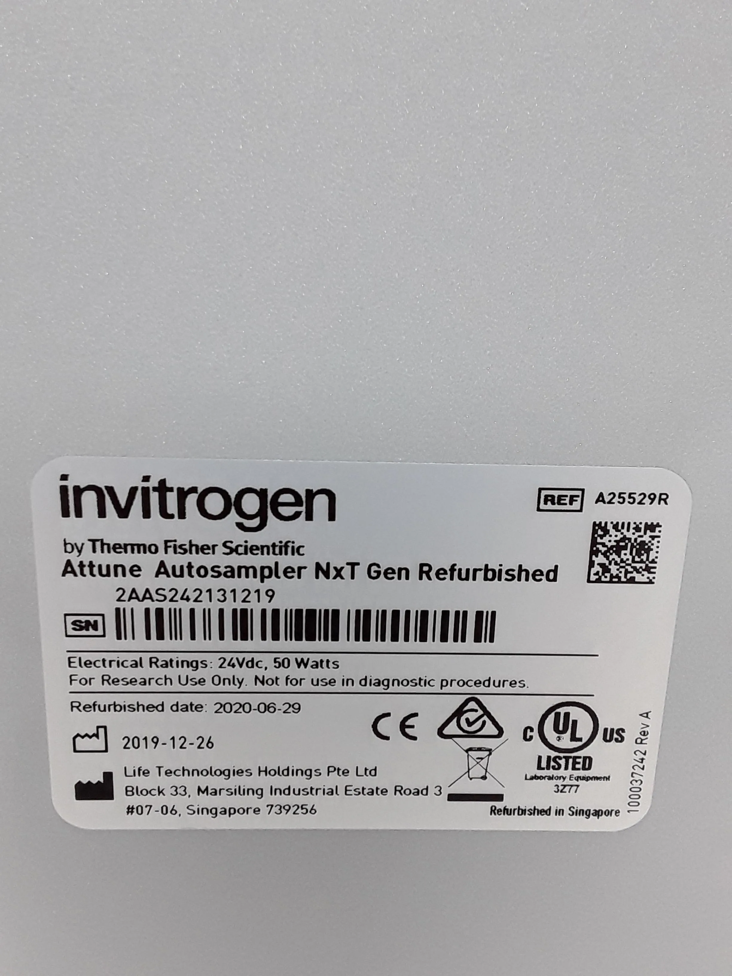 Invitrogen Attune NxT Gen Auto sampler - Used Laboratory Equipment