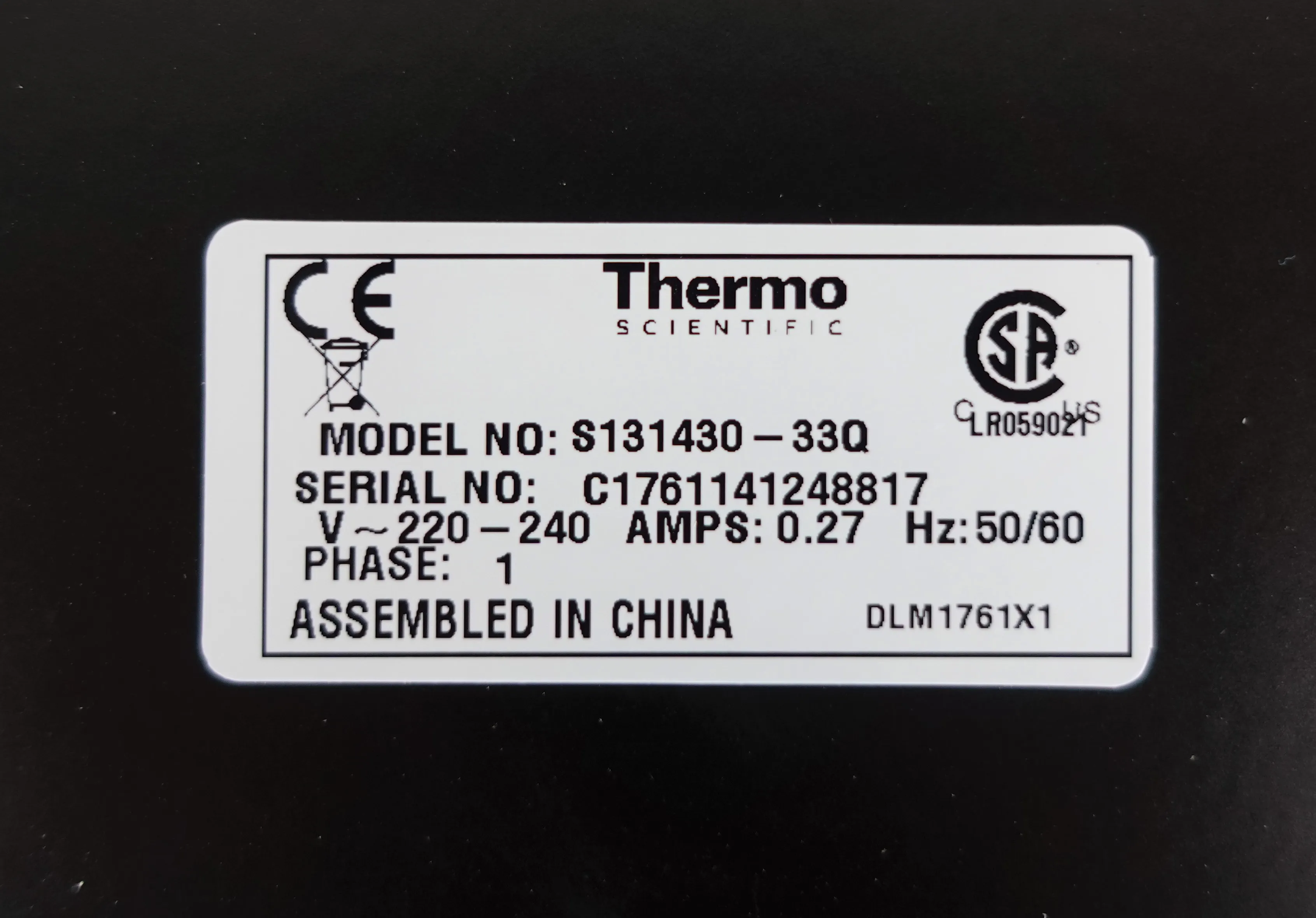 Thermo Fisher Scientific S131430 CIMAREC Digital Stirrer 230V 50/60Hz