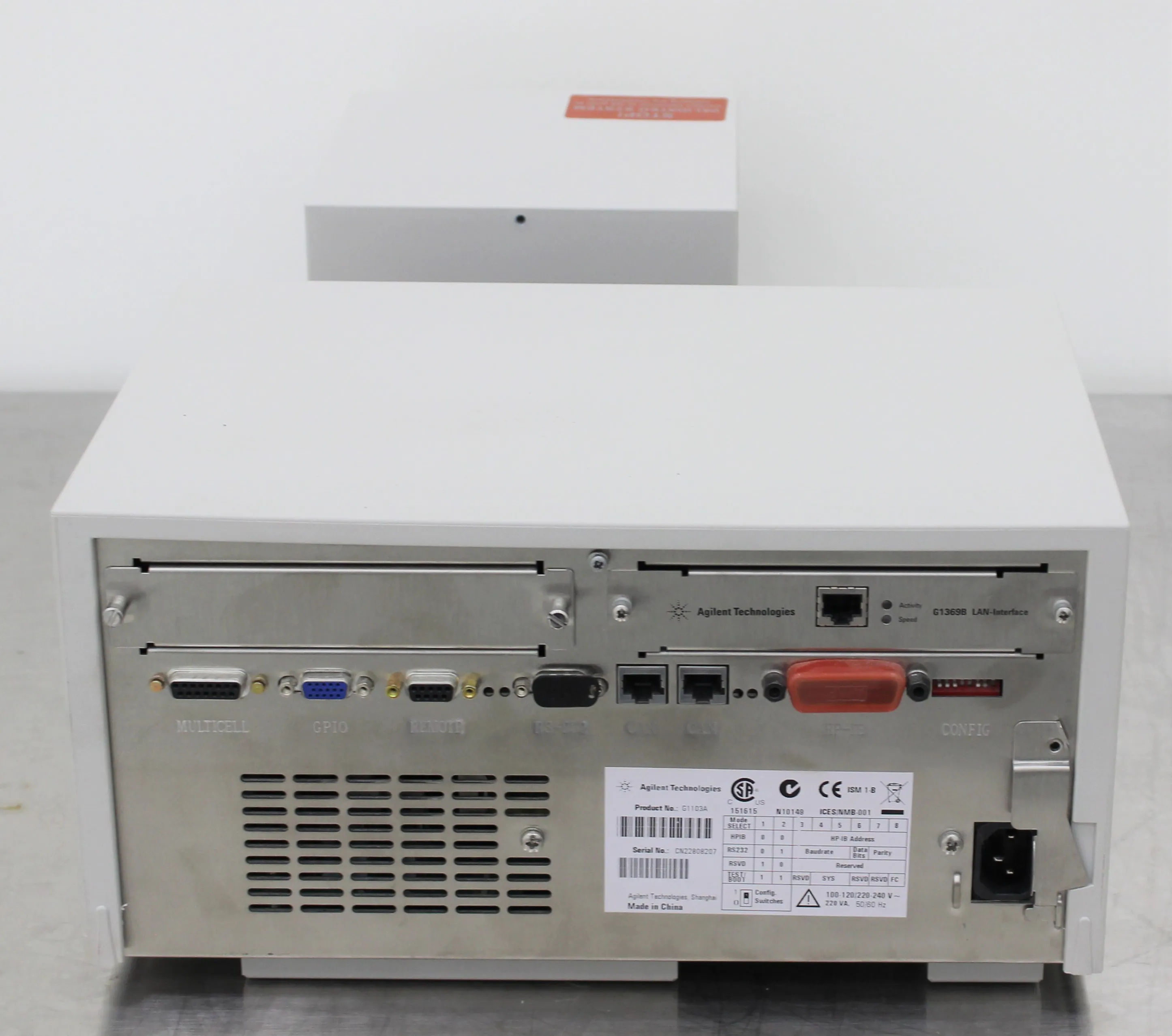 Agilent 8453 UV-Visible Spectrophotometer G1103A, Used Laboratory Equipment