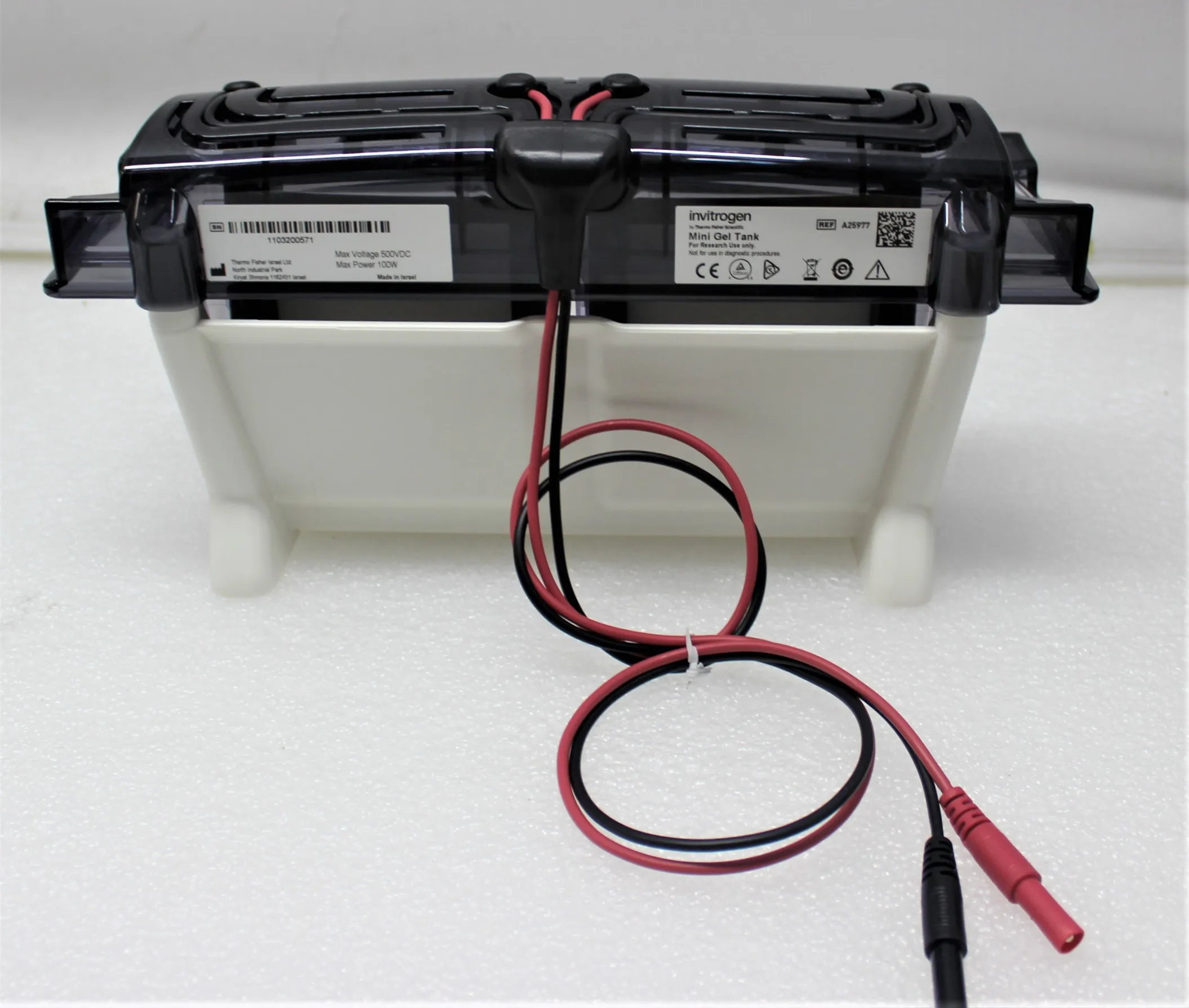 Invitrogen A25977 Mini Gel Tank Used Electrophoresis Power Supply