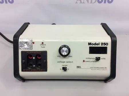 BRL/Life Technologies Model 250 Electrophoresis Power Supply