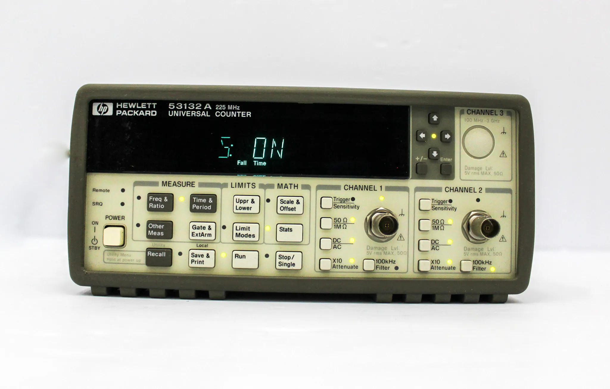 HP Hewlett Packard Universal Counter 225 MHz, 12 Digit Model: 53132A