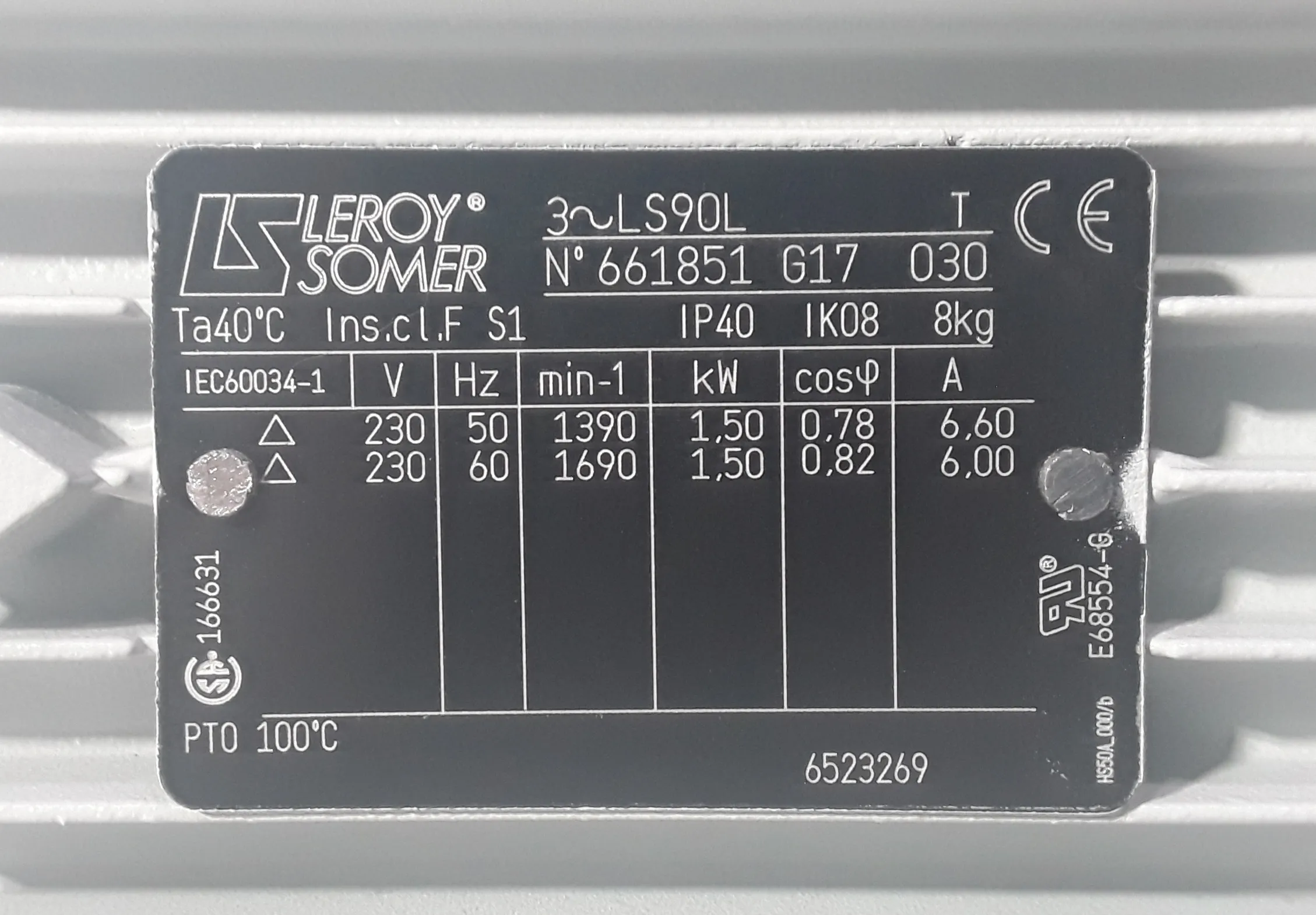 Leybold Sogevac SV65 BI FC Vacuum Pump