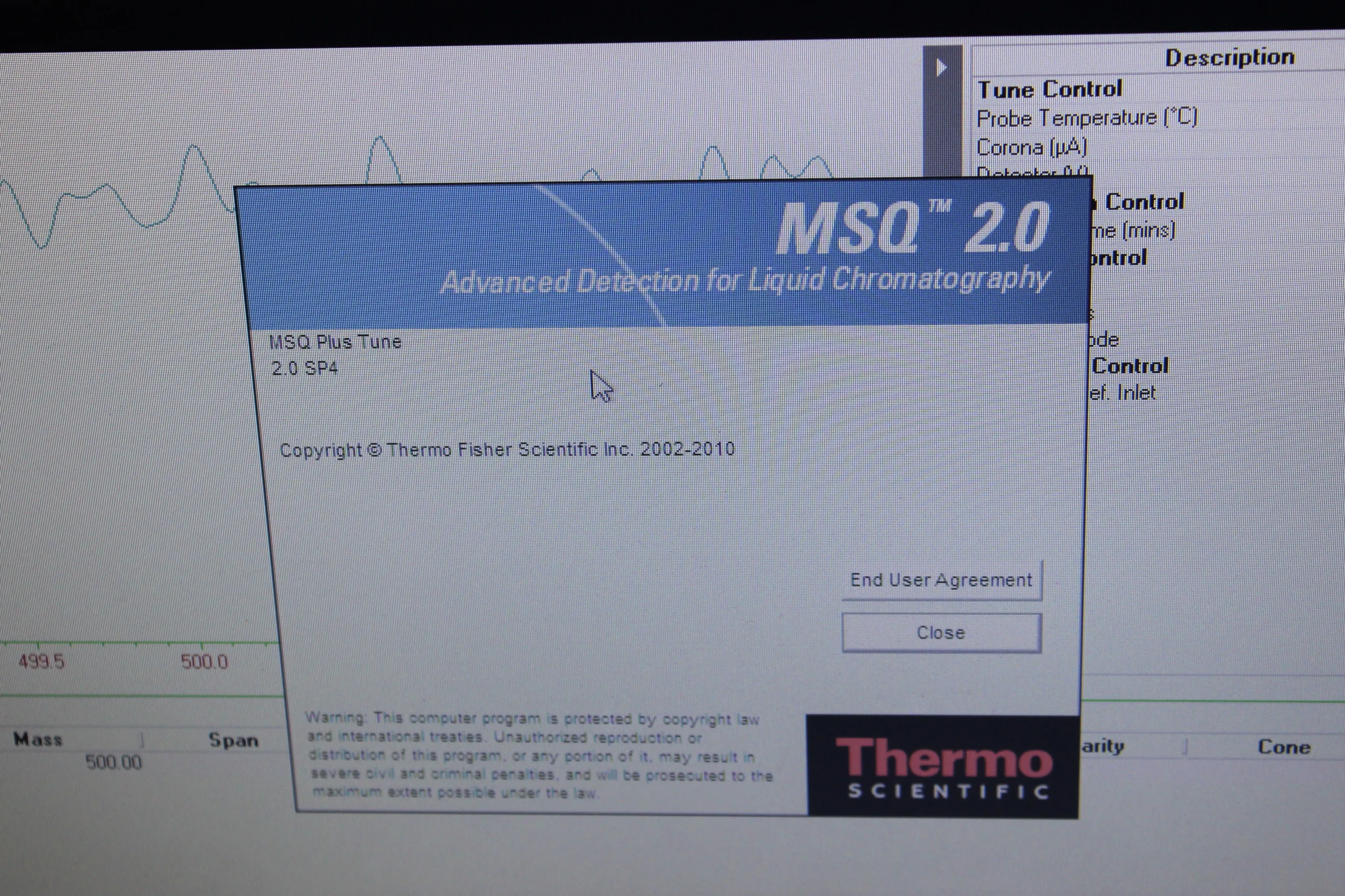 Thermo Fisher MSQ Plus Mass Spectrometer