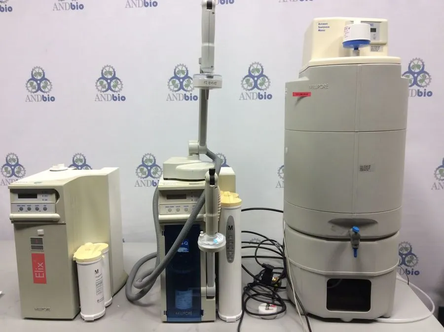 Millipore Milli-Q Synthesis A10 & Elix 5 UV Water Filtration System