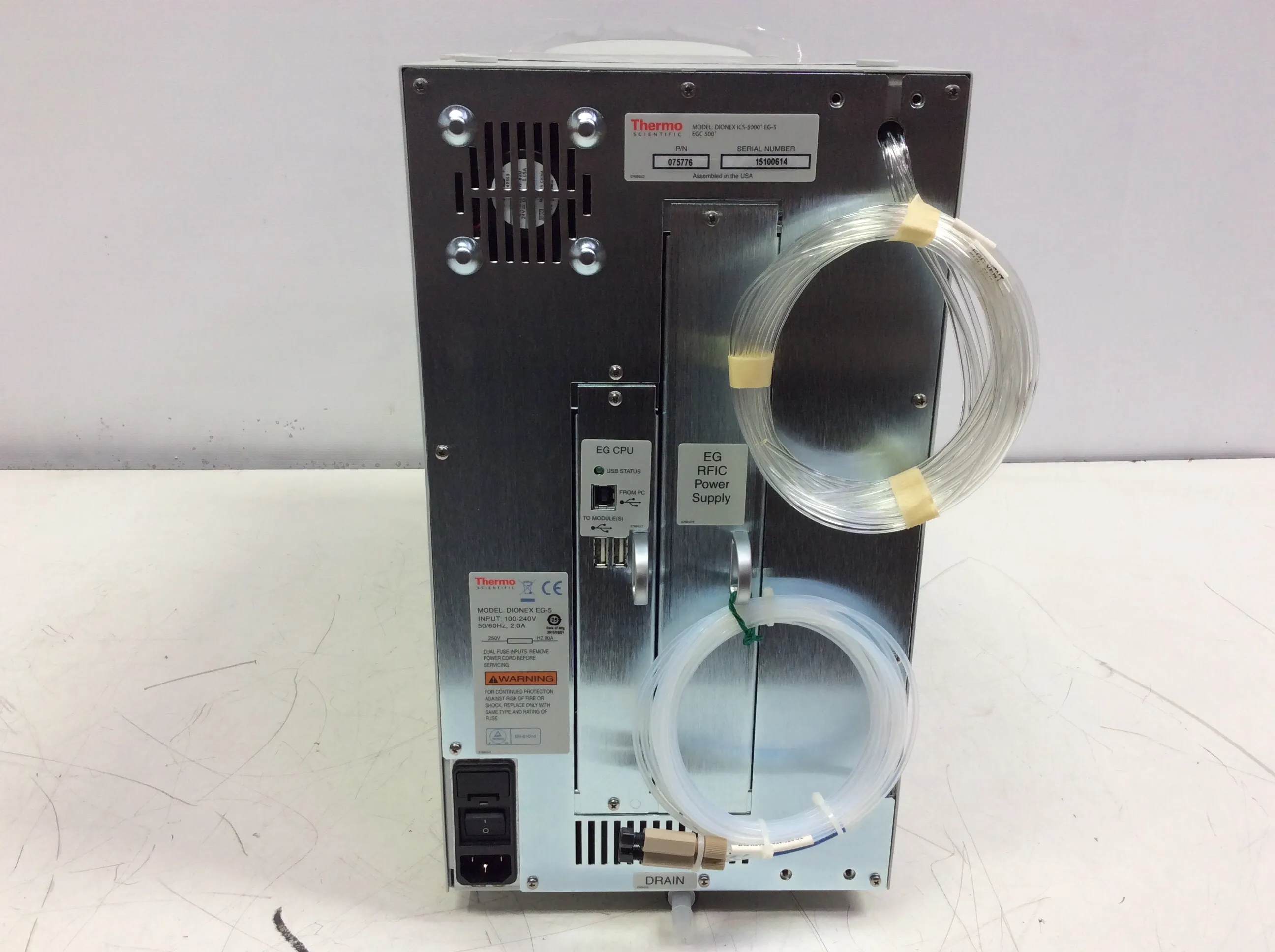 Thermo Scientific Dionex ICS-5000+ EG-5 EGC 500