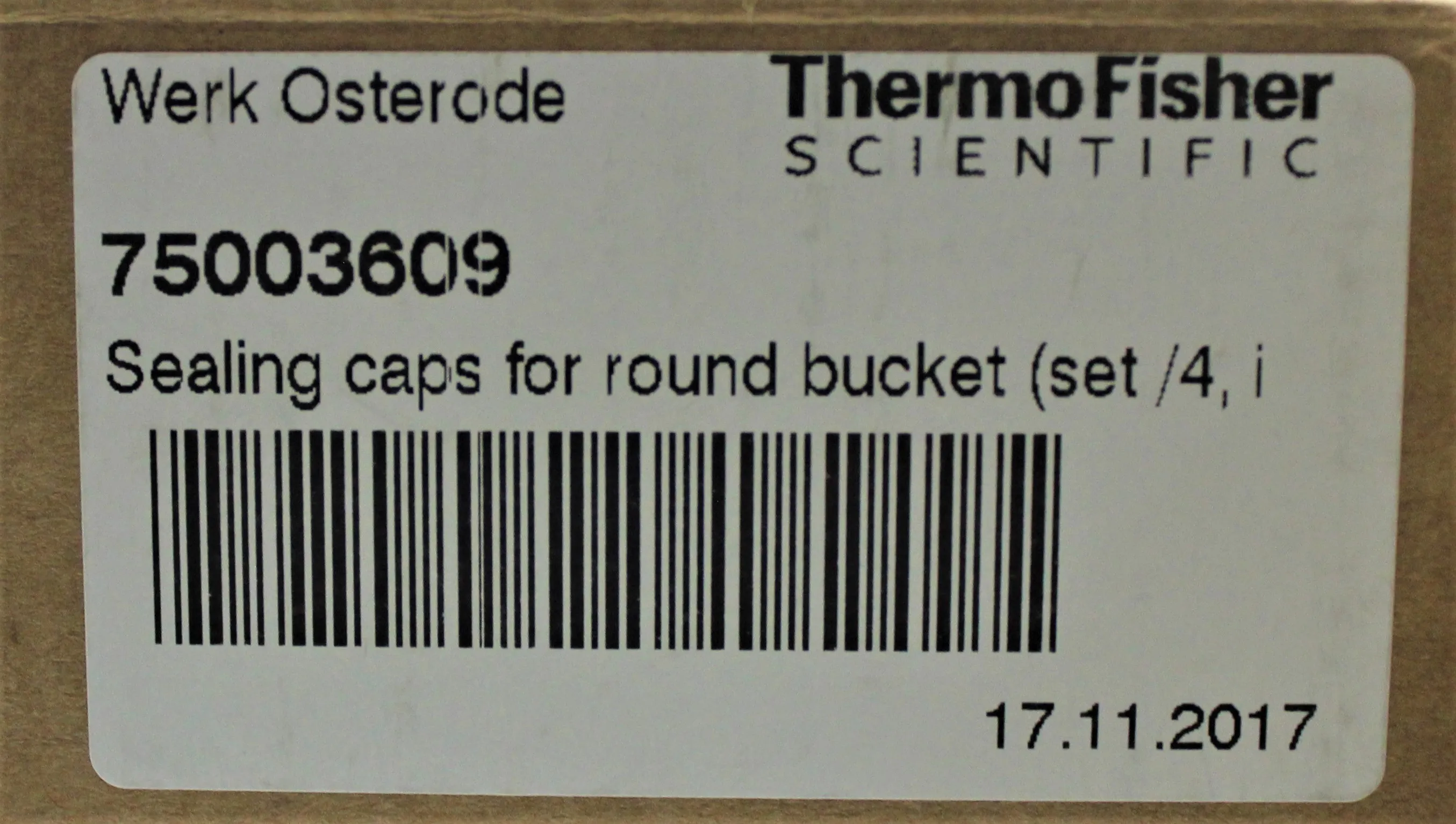 Thermo Scientific 75003180 Swing Bucket Rotor & 75003608 Buckets - Laboratory Centrifuge Accessory