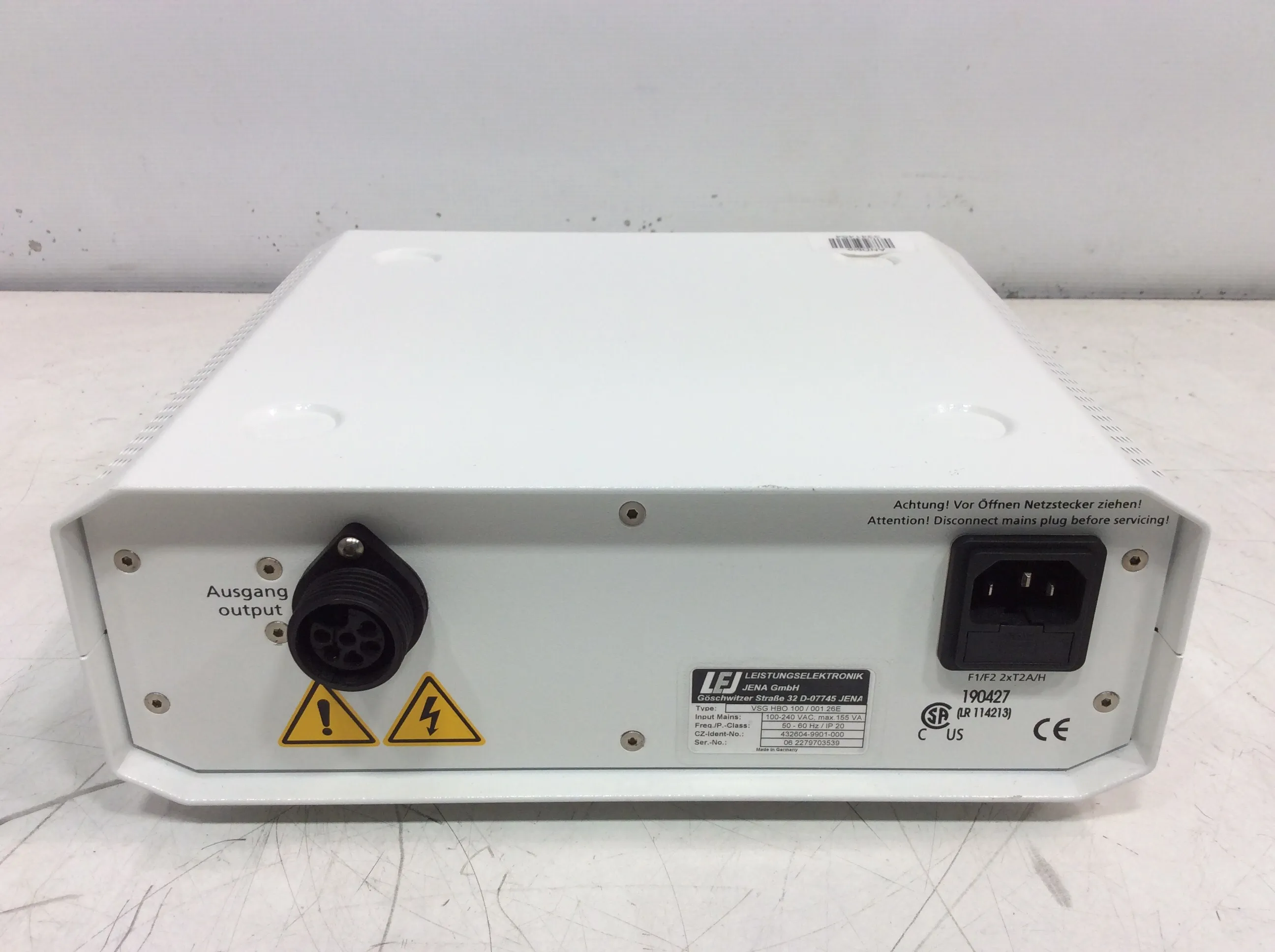 LEJ Leistungselektronik VSG HBO 100/001.26E Power Supply