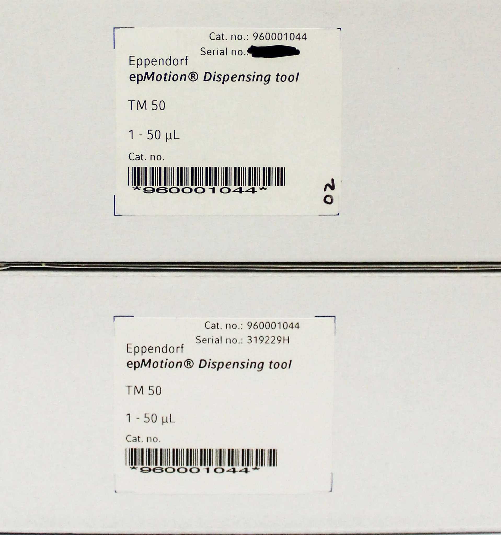 Eppendorf epMotion Dispensing Tool TM 50-8 Eight Channel 1-50L Volume Range