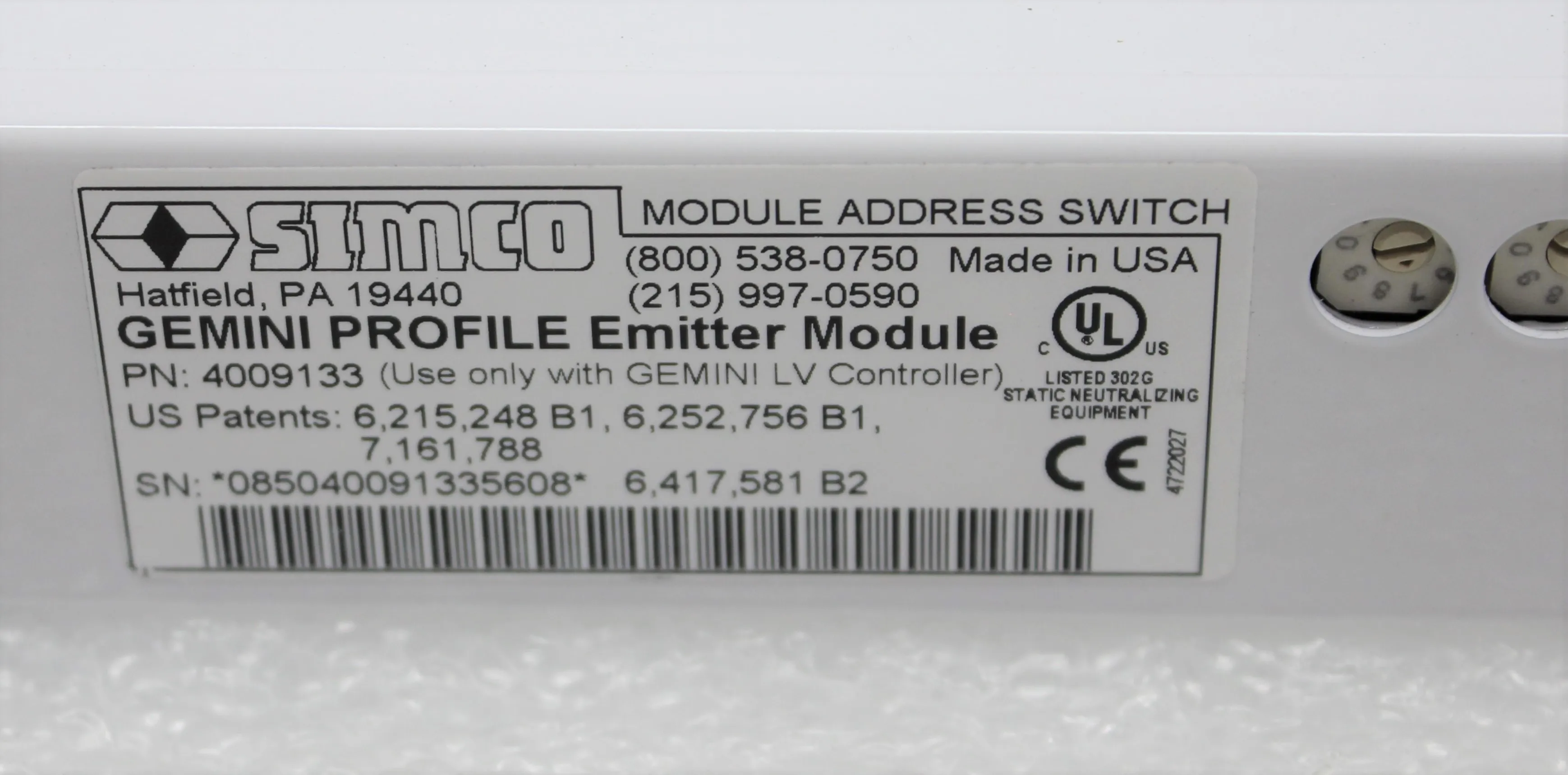 Simco Gemini Profile Emitter Module System