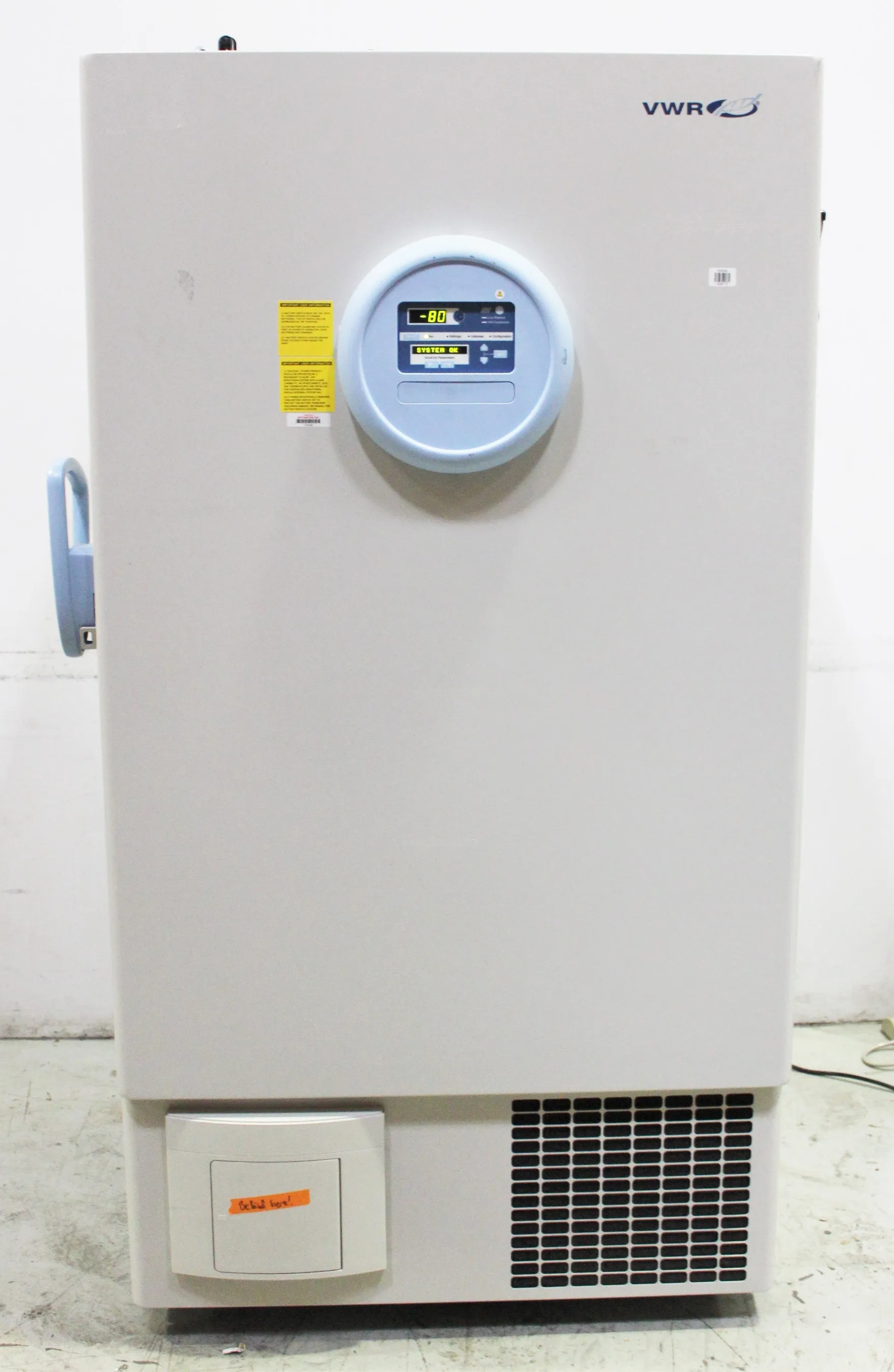 VWR Ultra Low Temperature Freezer 40086A -86°C 23 cuft 400 Box Capacity