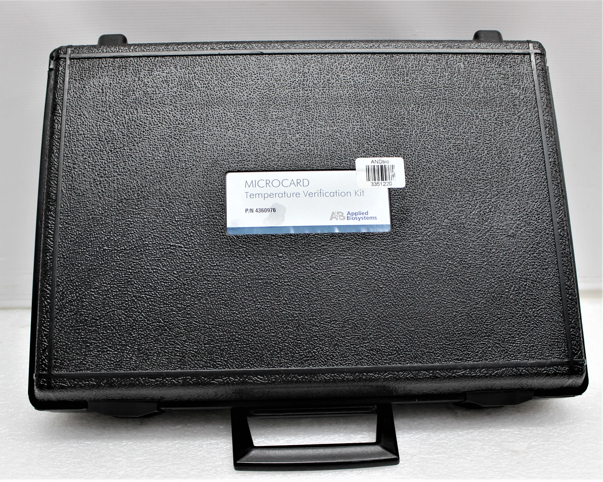 Applied Biosystems Microcard Temperature Verification Kit 4360976 Probe