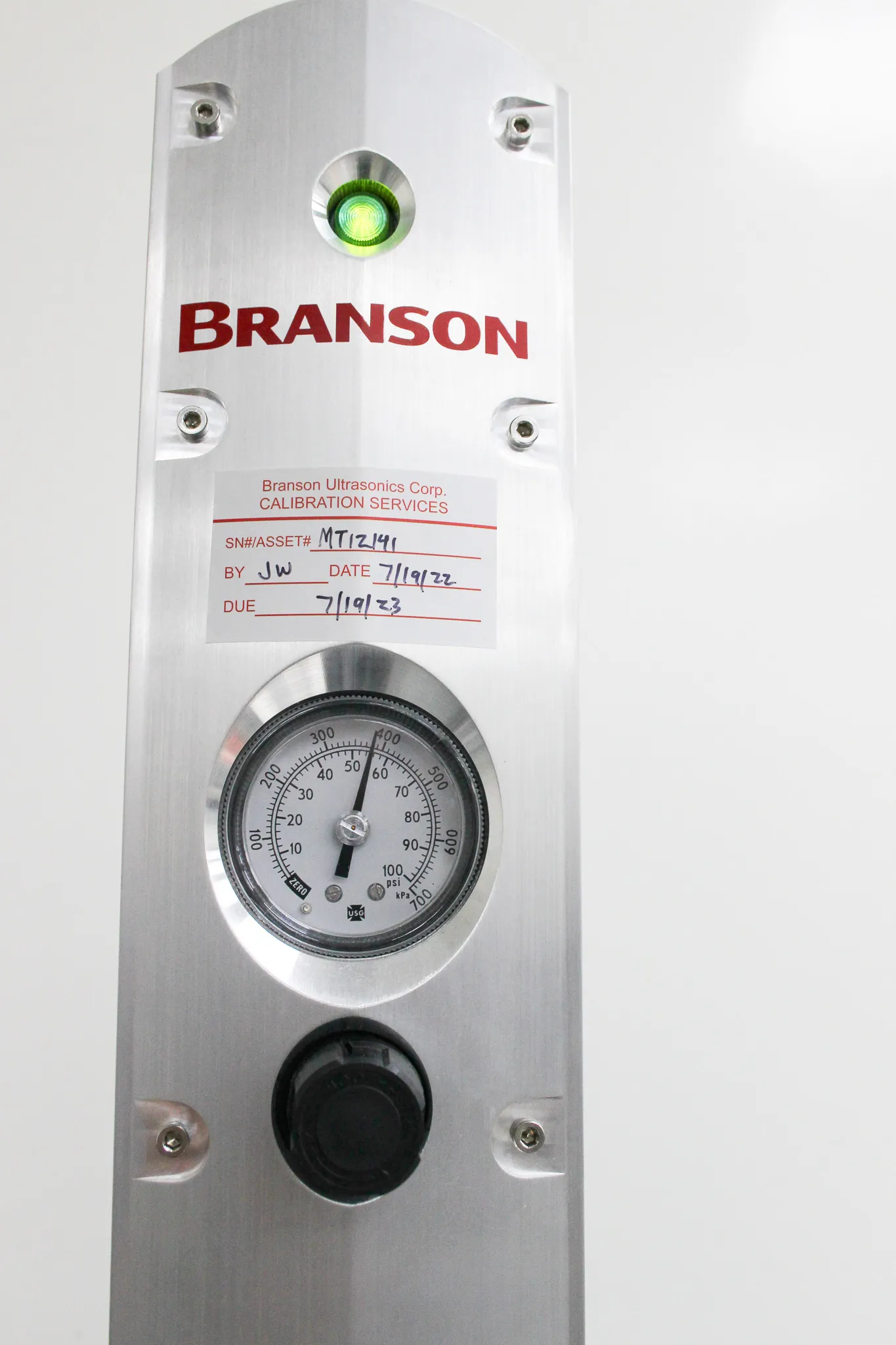 Branson Actuator AED 1.5 2000X Series Ultrasonic Welder - Used VG (Very Good) Condition