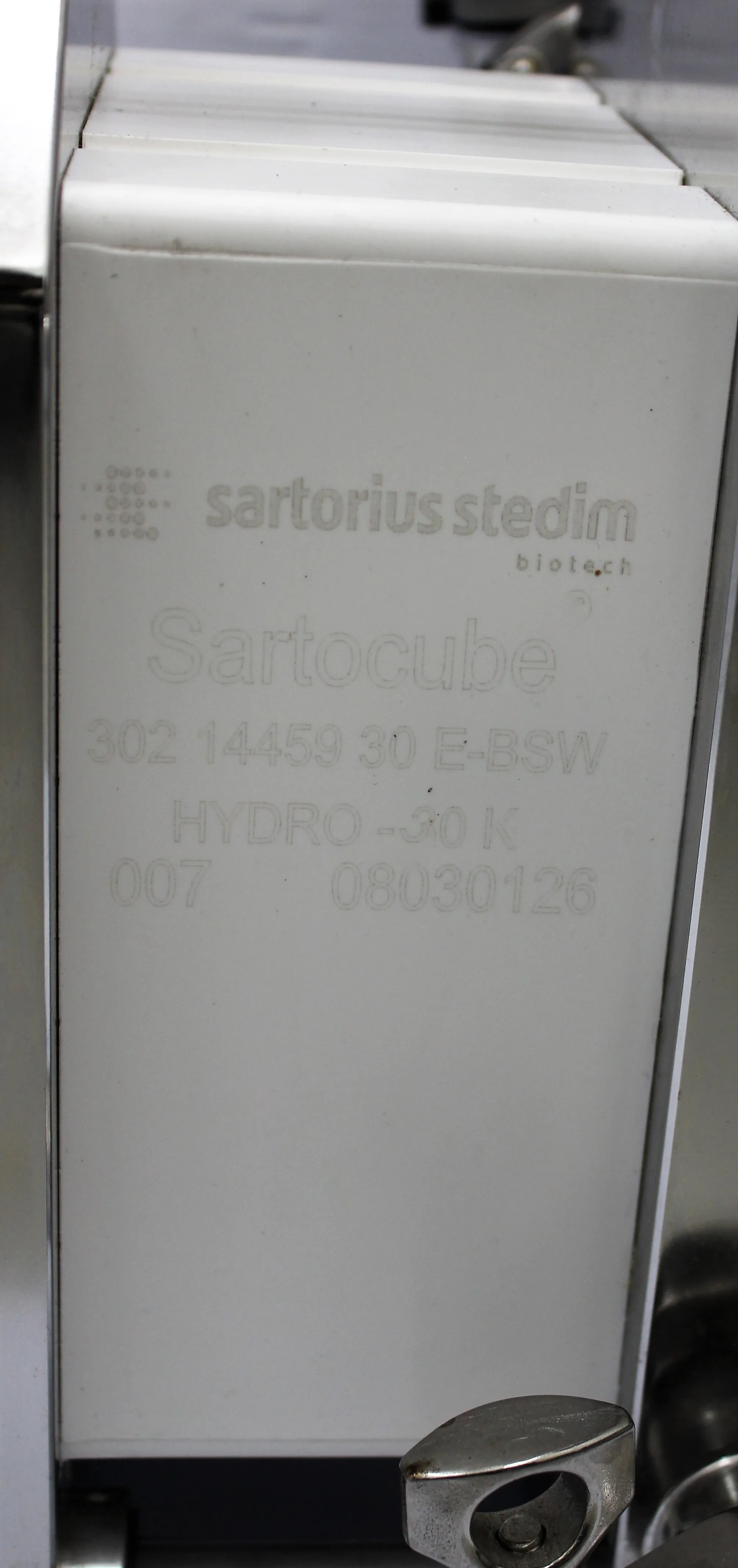 Sartorius TFF Stainless Steel Holder 106A Post-Viral Final bulk UF/DF