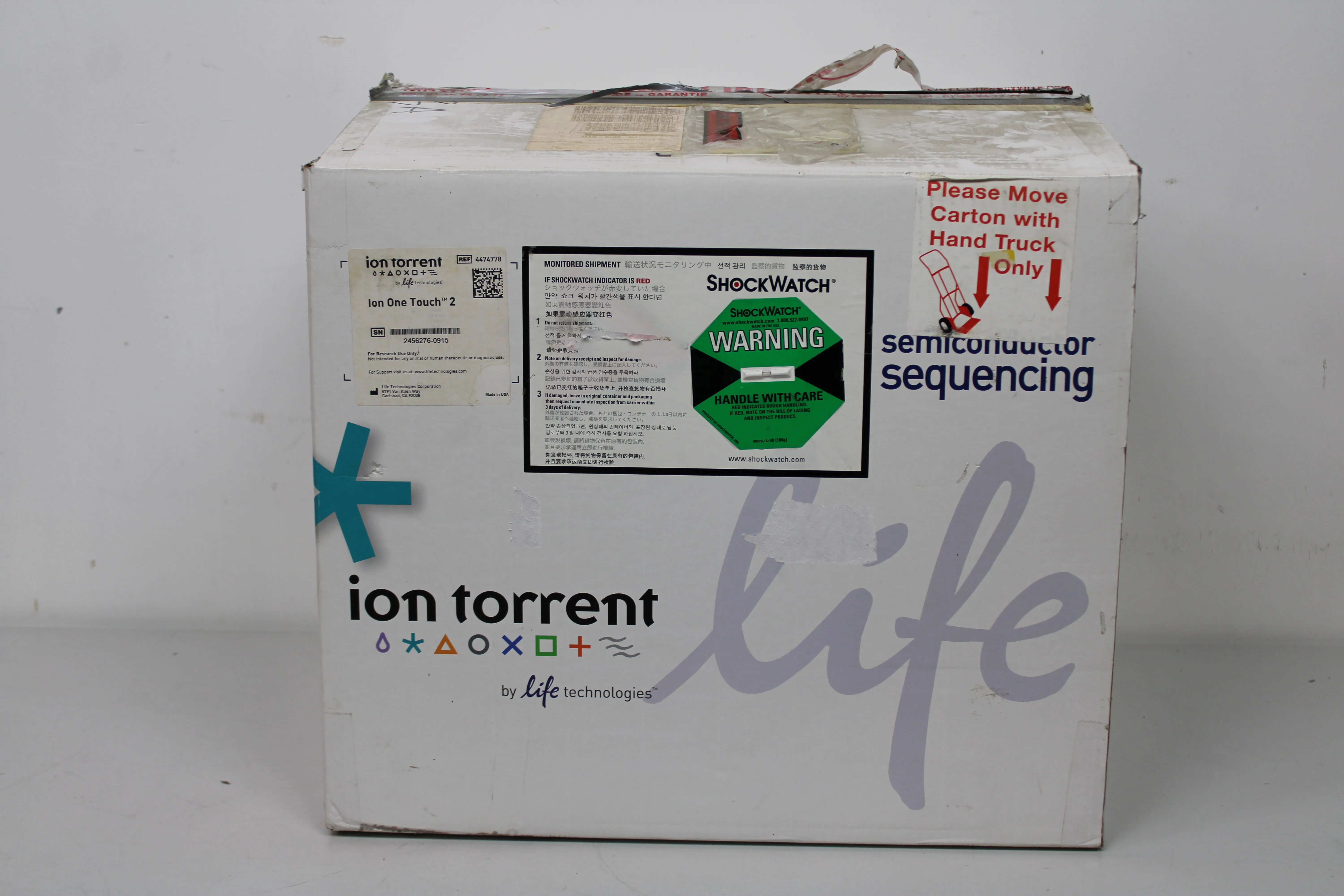 Life Technologies 4469494 Ion Torrent One Touch Thermal Cycler