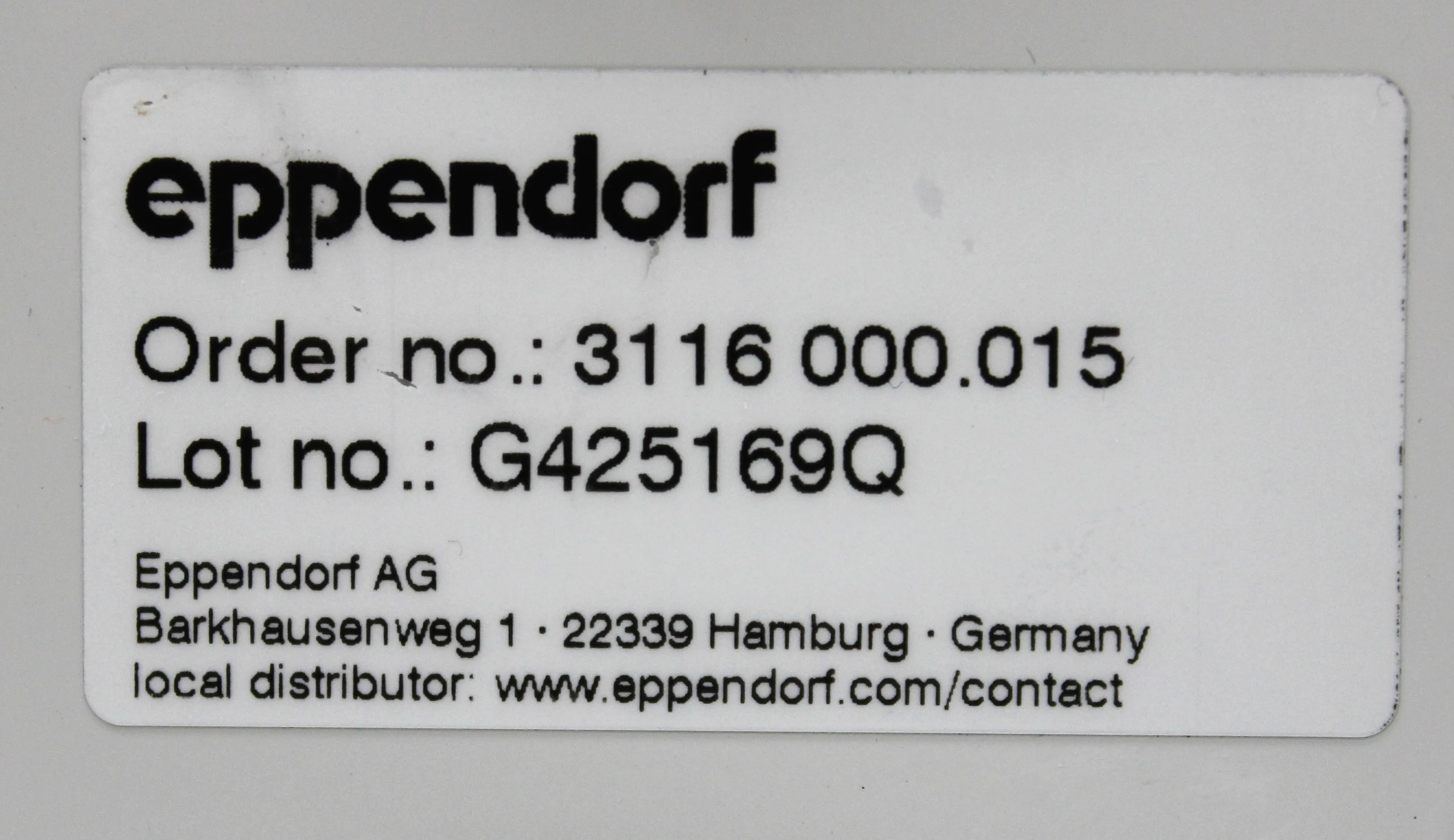 Eppendorf Pipette Holder Carousel Set of 5, Lot: G425169Q