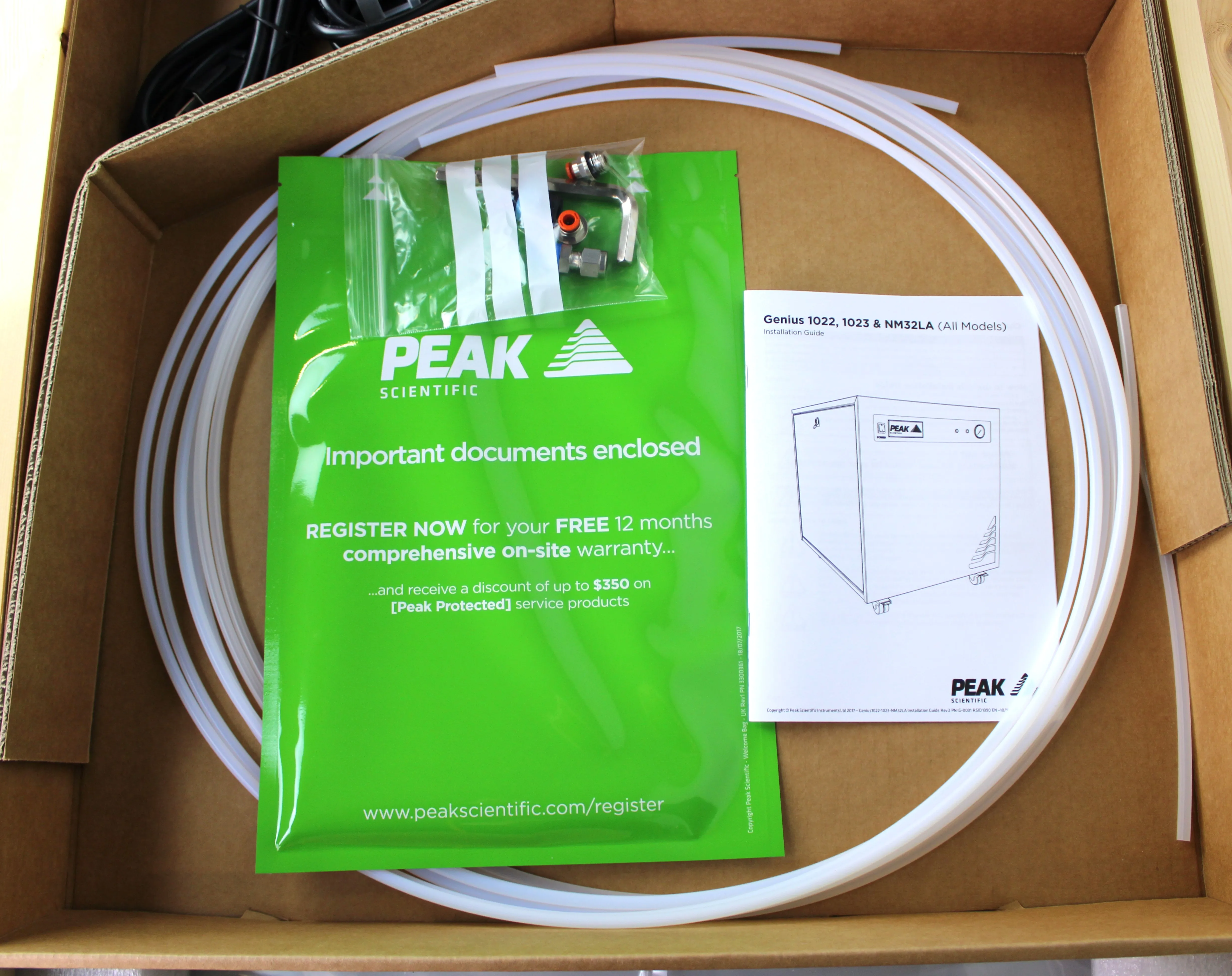 Peak Scientific NM32LA Nitrogen Gas Generator - New in Box - Multiple Units Available