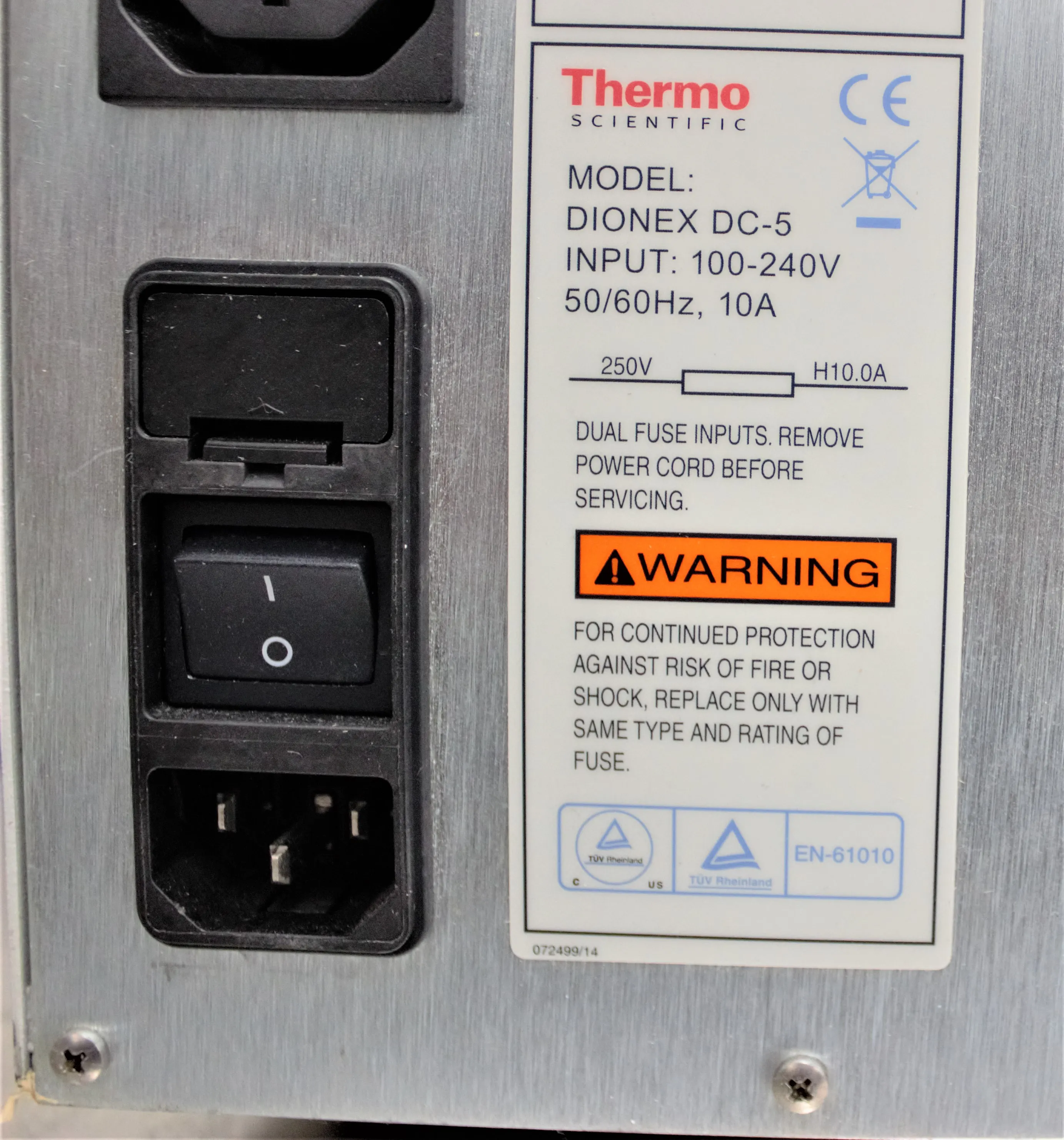 Thermo Scientific Dionex DC-5 Detector