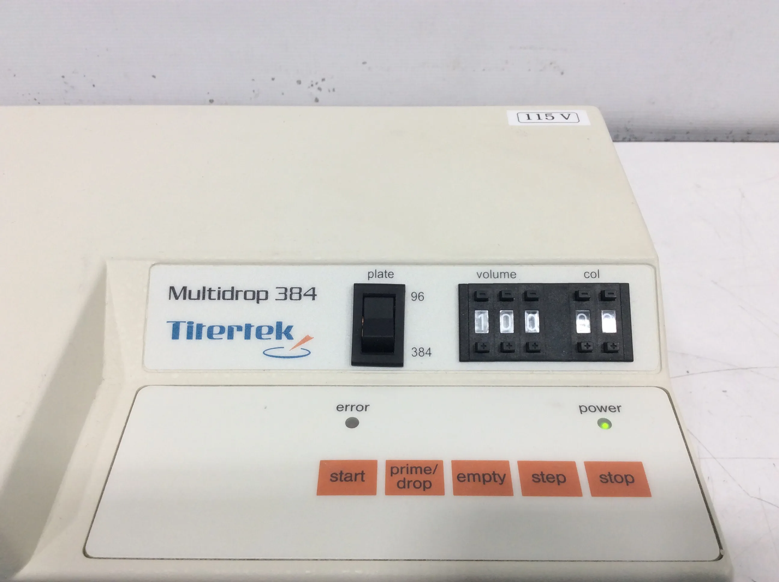 Titertek Multidrop 384 Plate Dispenser