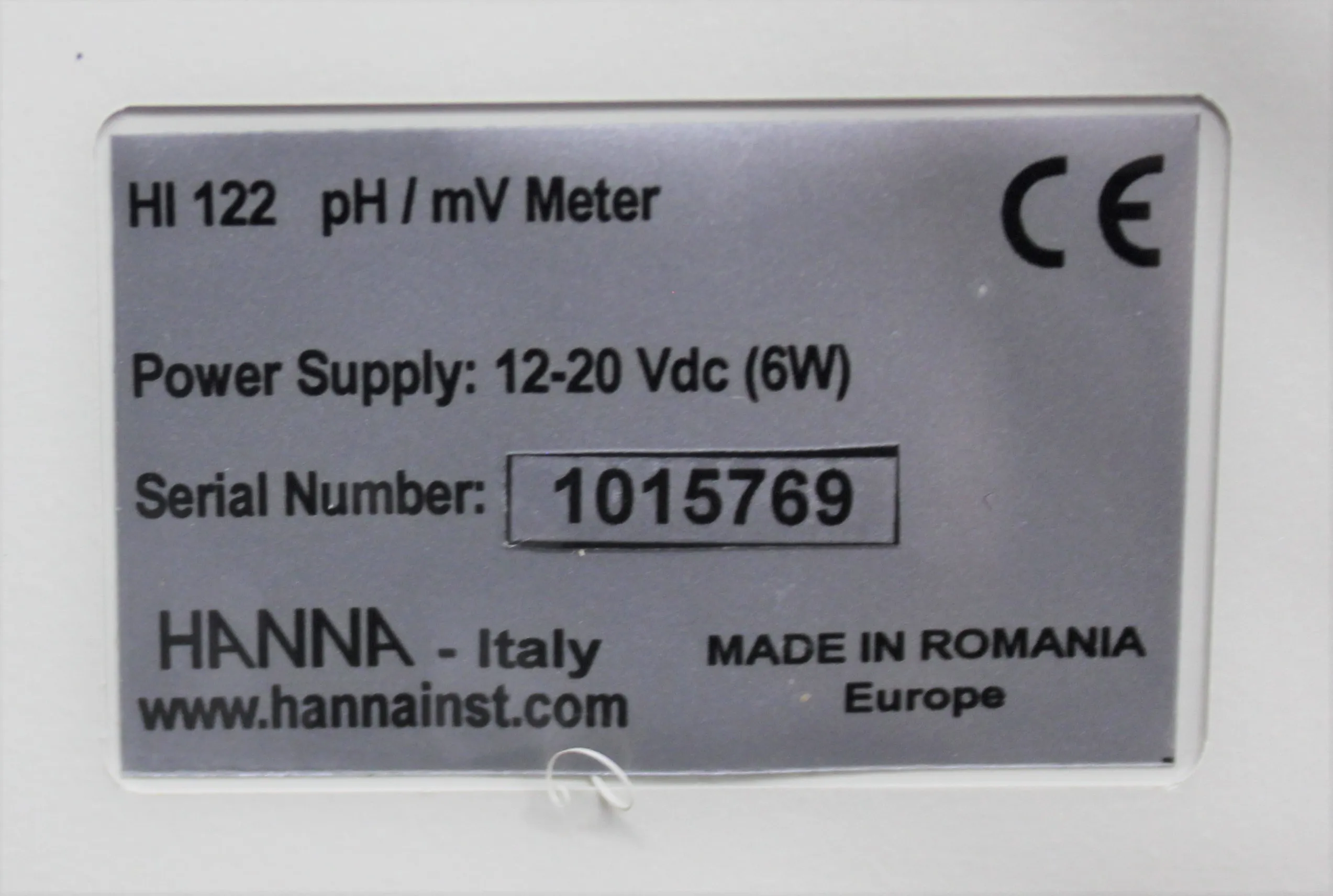 Hanna HI-122 Professional pH Meter with Built-In Printer