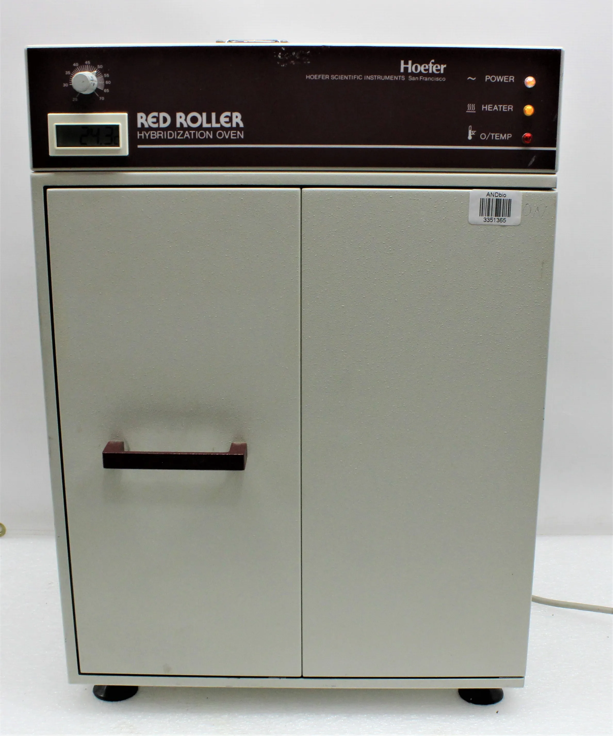 Hoefer Scientific Red Roller HB 1100 Hybridization Oven